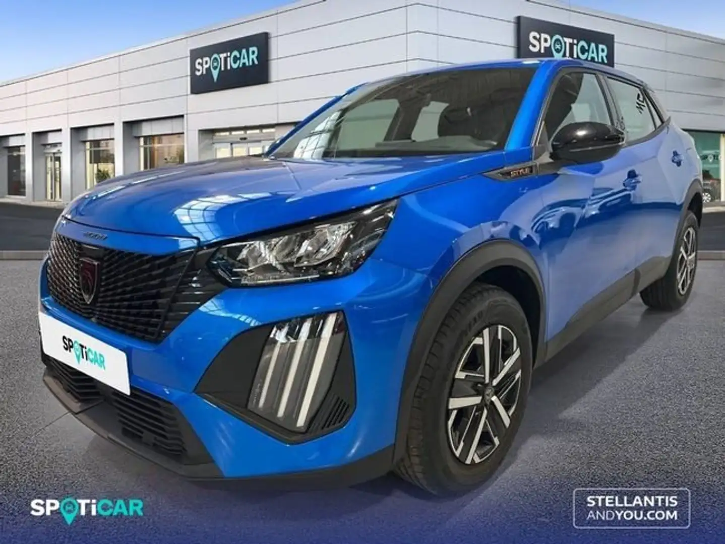 Peugeot 2008 Gasolina 100 S&S 6 Vel. MAN Style Azul - 1