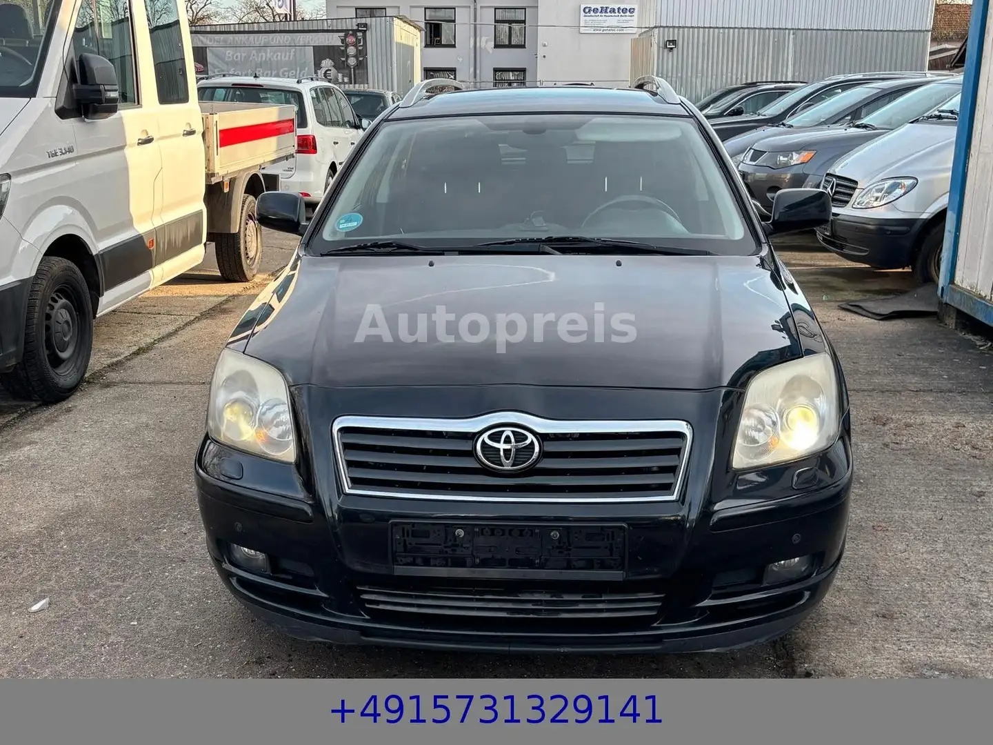 Toyota Avensis 2,2-l-D-CAT Klima AHK PDC SHZ Tempomat Schwarz - 2