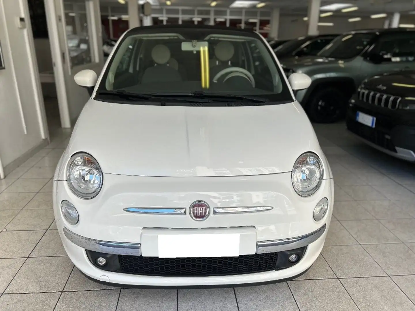 Fiat 500C C 1.2 Lounge Blanc - 2