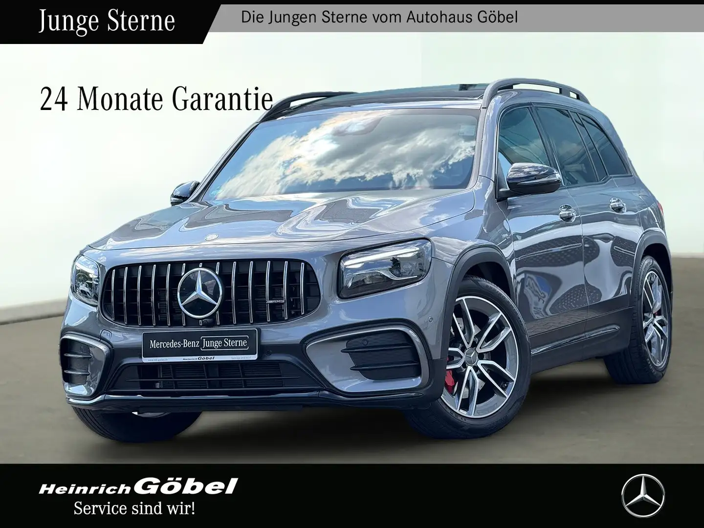 Mercedes-Benz GLB 35 AMG AMG GLB 35 4M*PREMIUM*PANO*AHK*MEMORY-SITZE Grau - 1