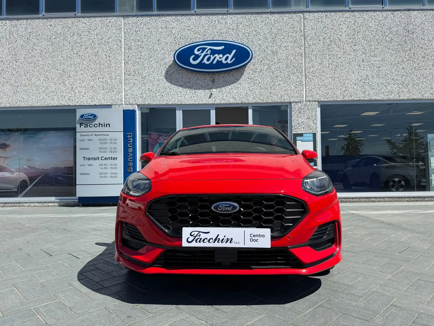 Ford Fiesta Fiesta VII 2022 5p 5p 1.0 ecoboost h ST-Line 125cv Rouge - 1