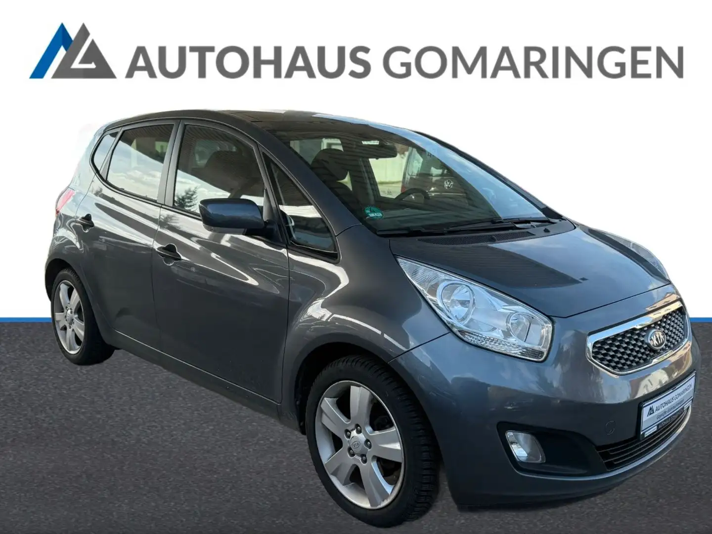 Kia Venga Titanium *1.Hand*TÜV Neu*SHZ*Pano*PDC* Gris - 2