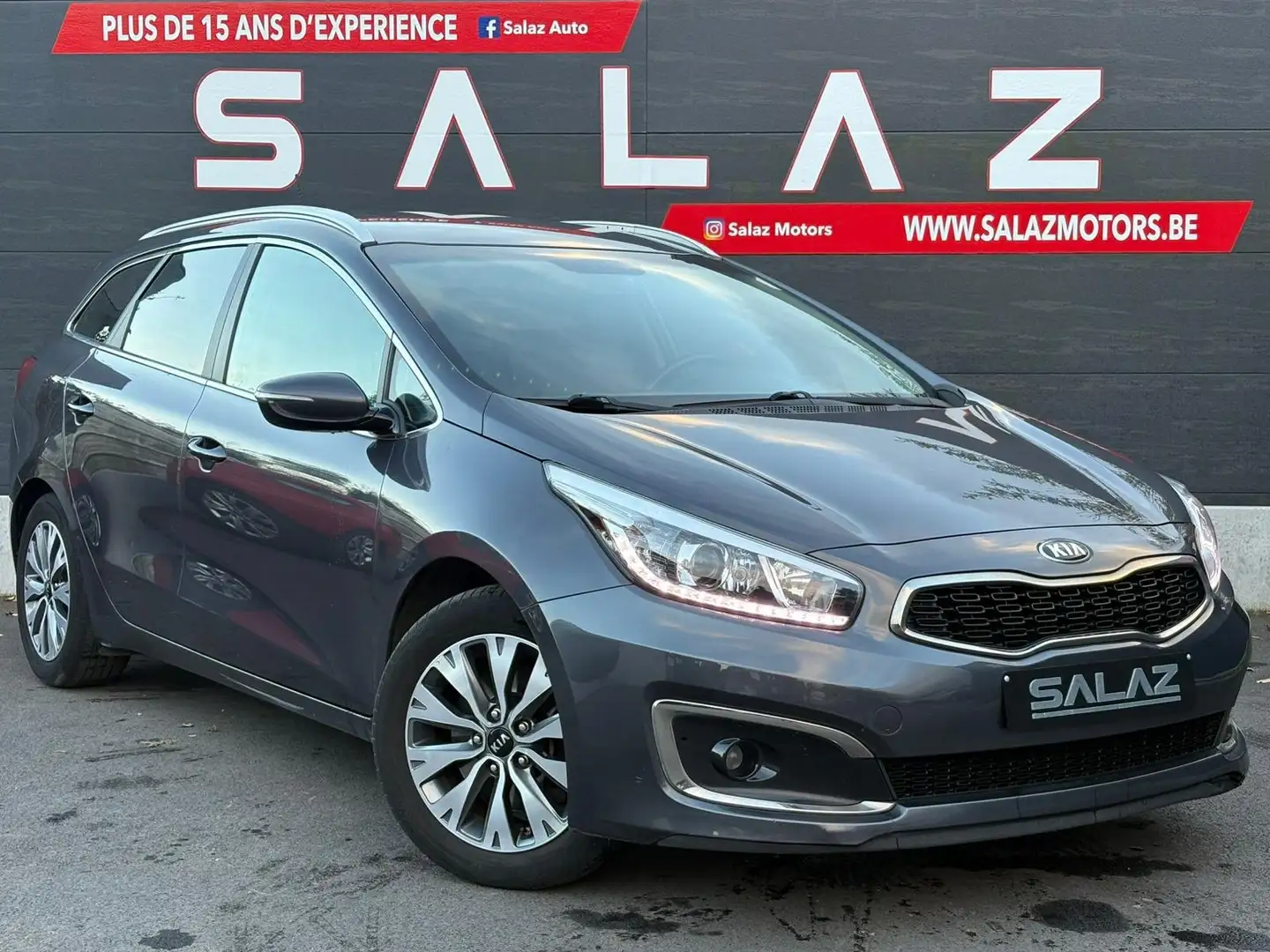 Kia Ceed SW / cee'd SW 1.4i *GPS*GARANTIE*CONTROLE TECHQE*1ER PROP*CARNET Gris - 1