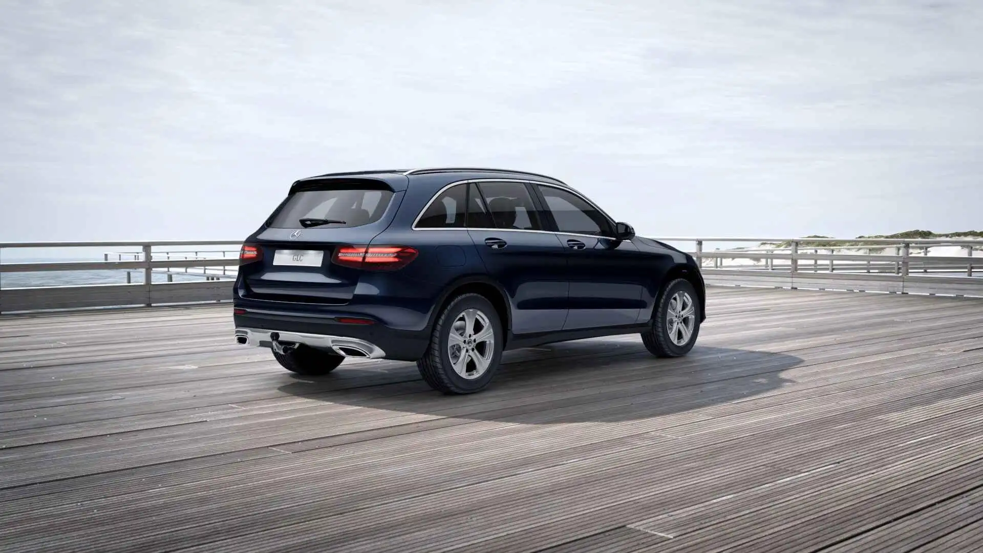Mercedes-Benz GLC 220 d 4MATIC Business Solution | Panoramadak | Trekhaa Blauw - 2