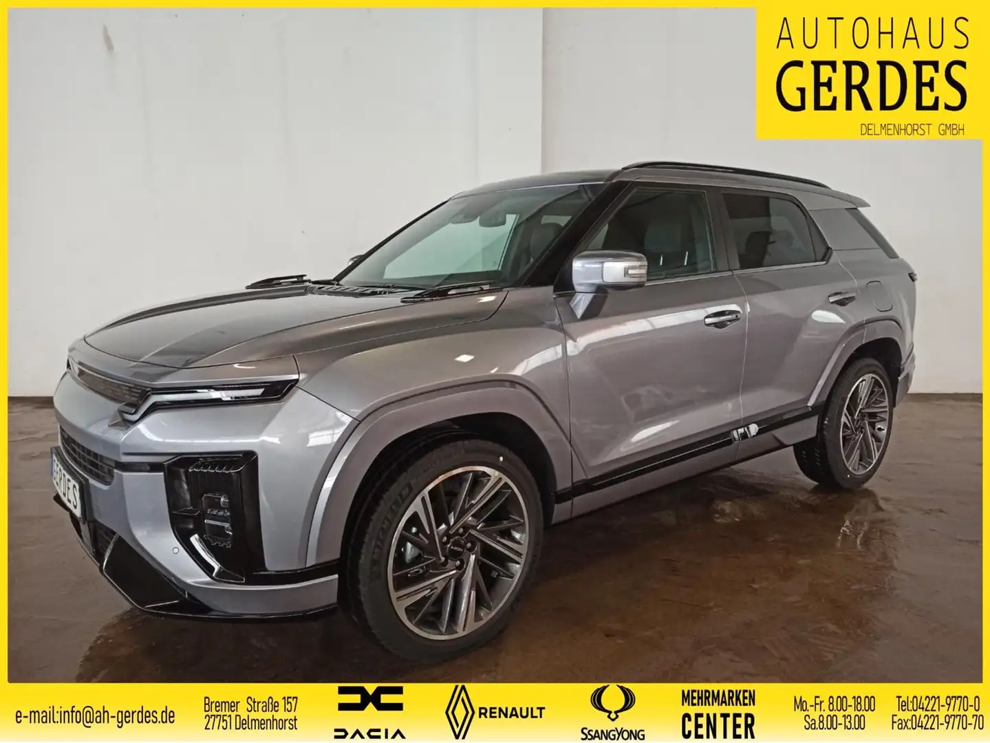 SsangYong Actyon Prime Lux 2WD "NEU" Gri - 1