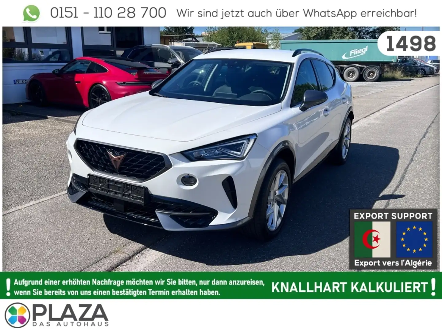 CUPRA Formentor 1.5TSI DSG VC ACC LED APP.NAVI PDC SHZ Blanc - 1