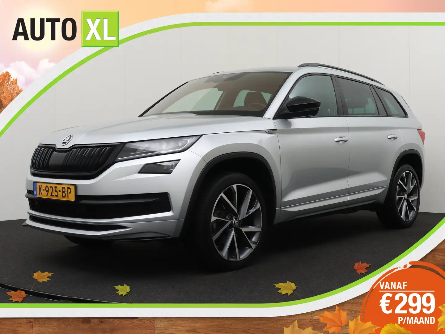 Skoda Kodiaq 1.5 Aut. TSI Sportline Memory Trekhaak Adapt.Cruis Grijs - 1
