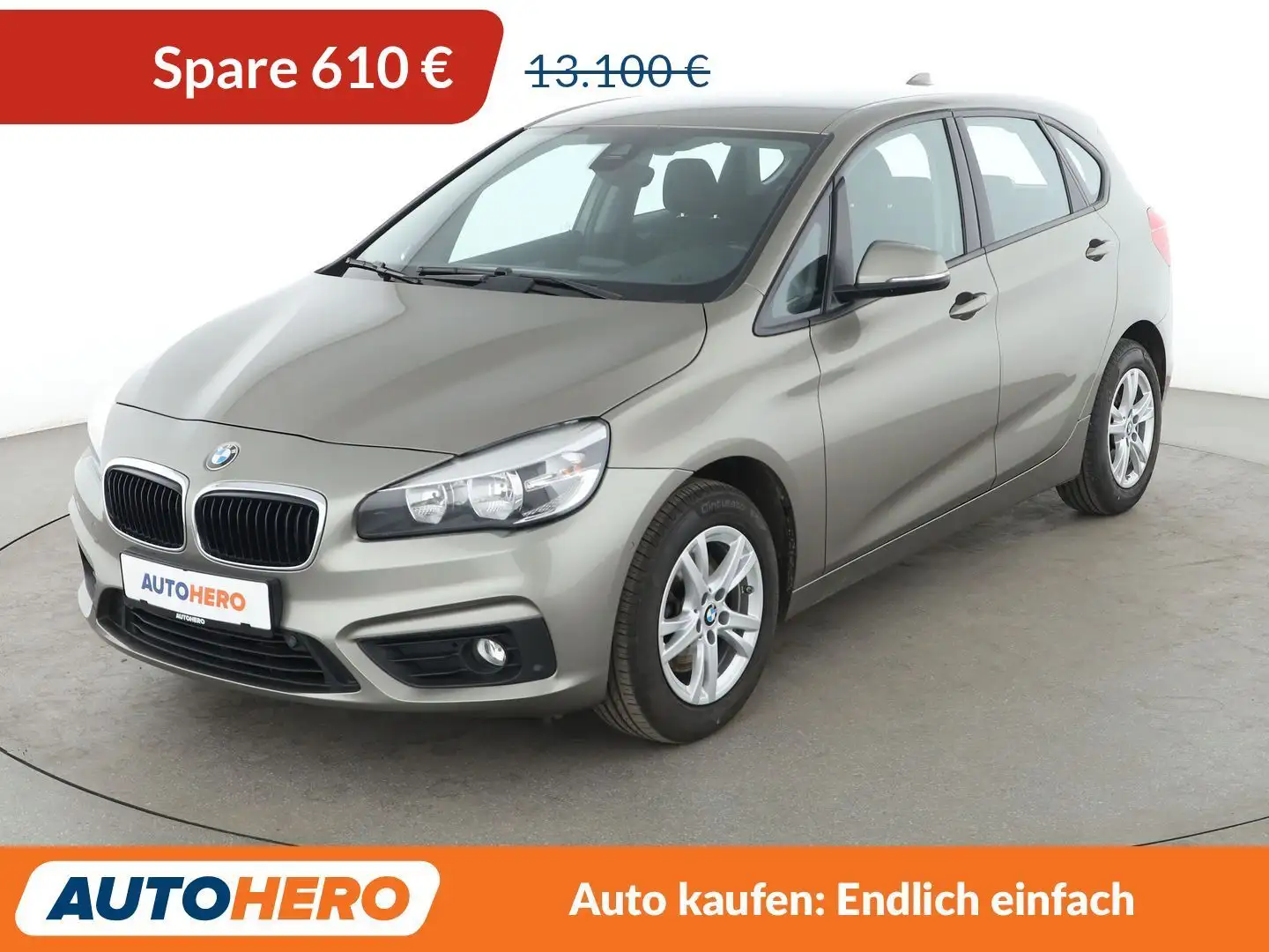 BMW 218 218i Active Tourer Basis *TEMPO*PDC*SHZ* Grau - 1