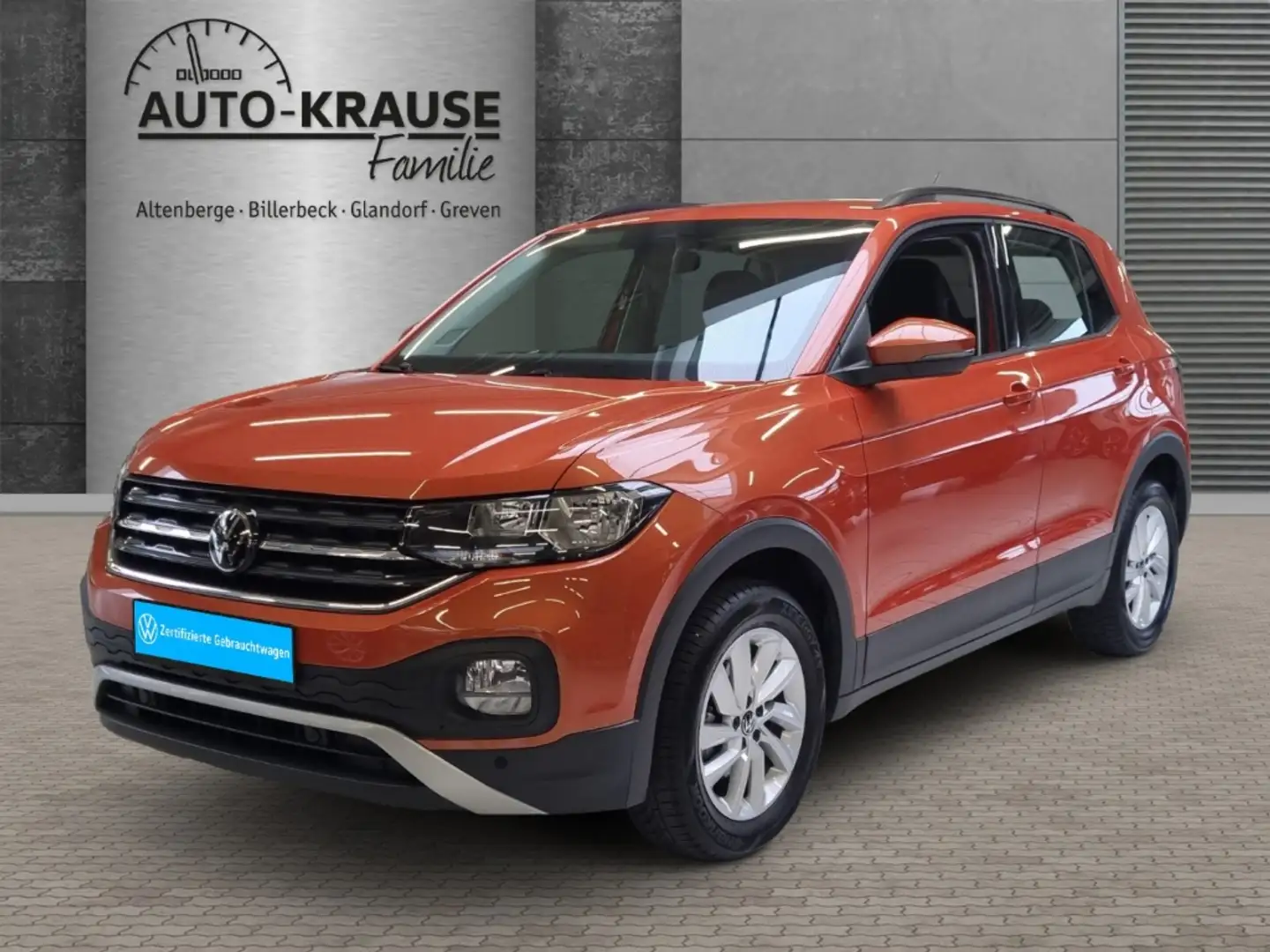 Volkswagen T-Cross EU6d 1.0 TSI Life OPF Klima Radio Telefon Naranja - 1