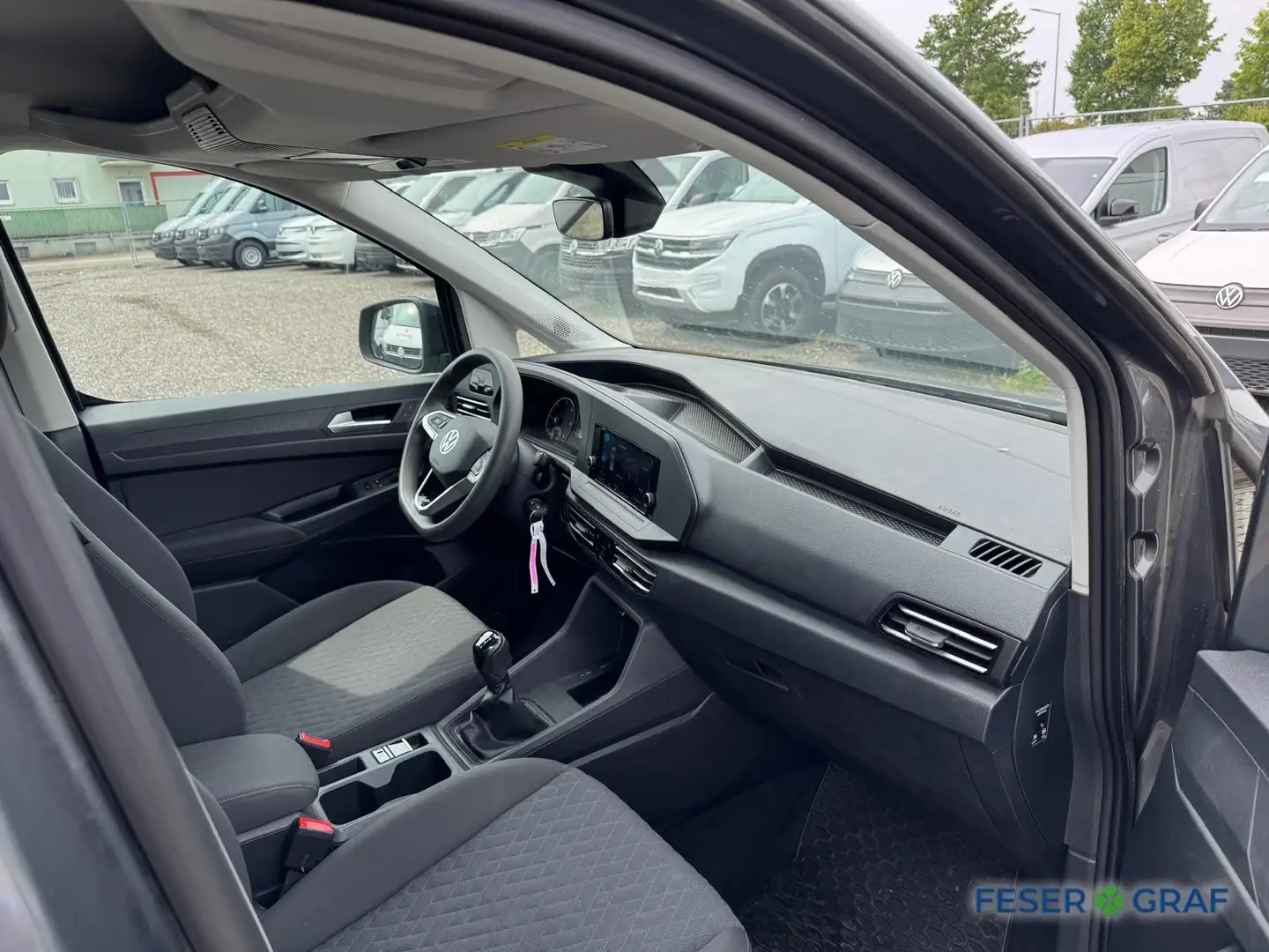 Volkswagen Caddy Life 2.0 TDI Kamera Ganzjahresreifen Grijs - 2