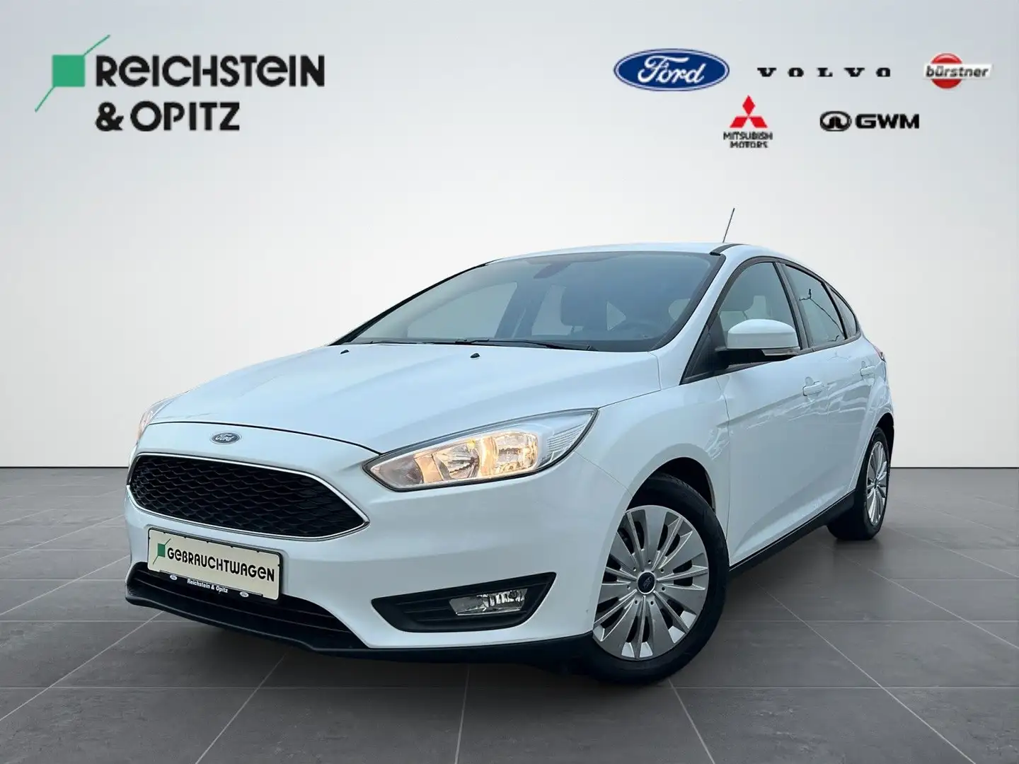 Ford Focus 1,0 EcoBoost 74kW Business/Klima/Tempomat Bianco - 1