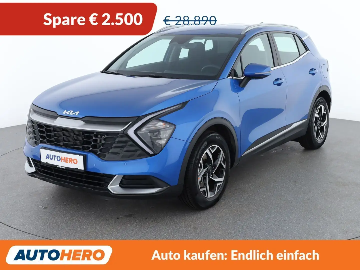 Kia Sportage 1.6 TGDI Silber Blau - 1