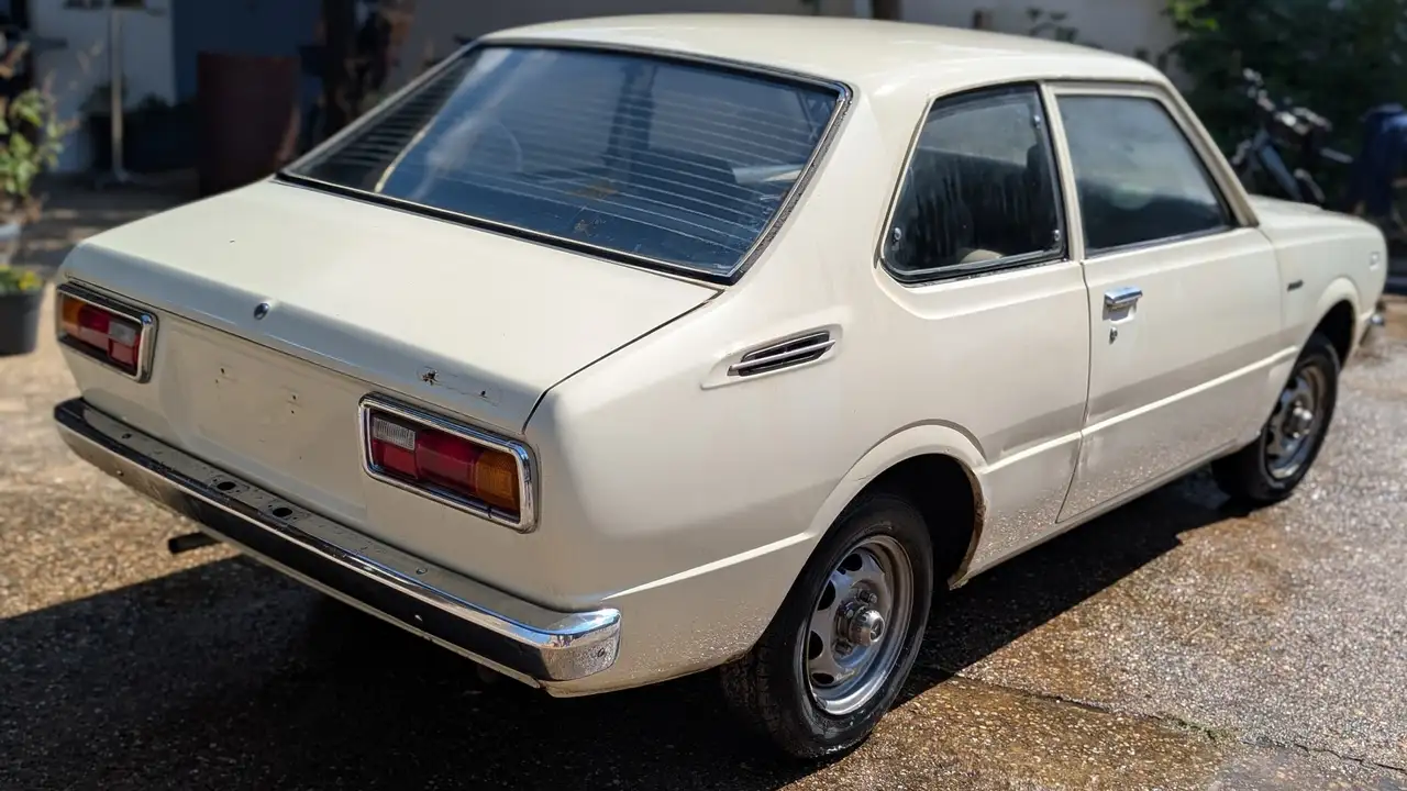 Toyota Corolla KE30 Limousine 2-Türer 1977 Oldtime, foto 6