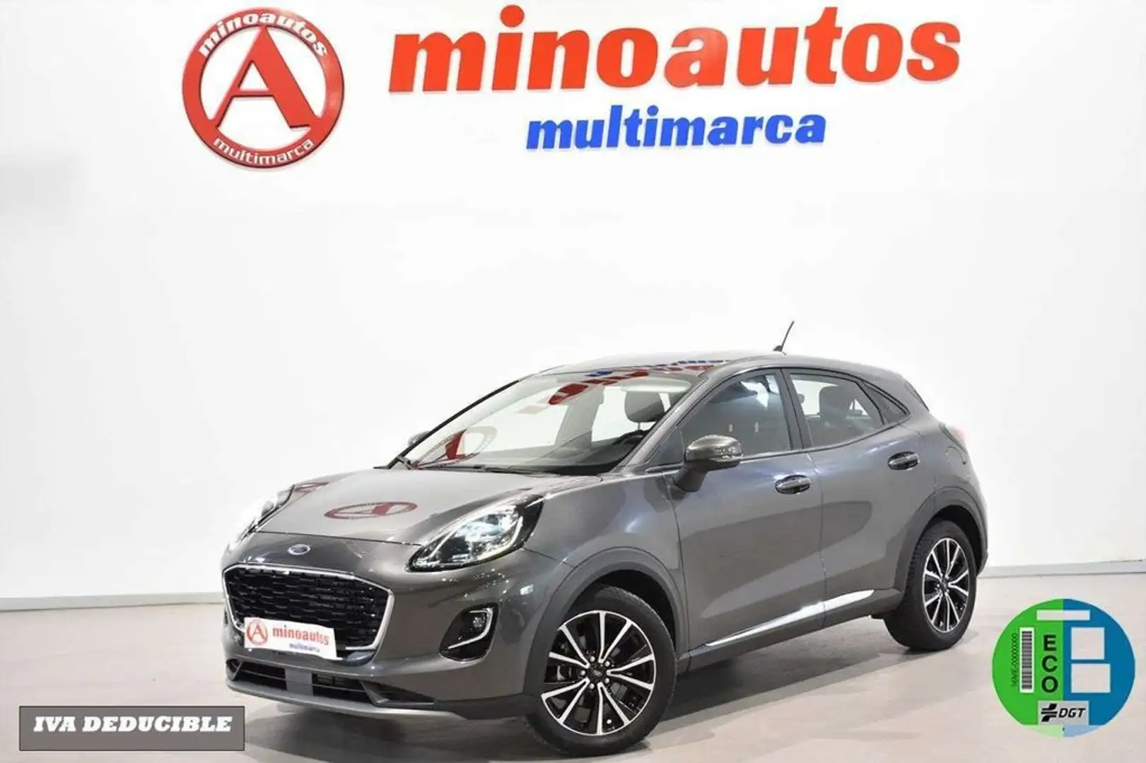 Ford Puma 1.0 EcoBoost MHEV Titanium 125 Gris - 2