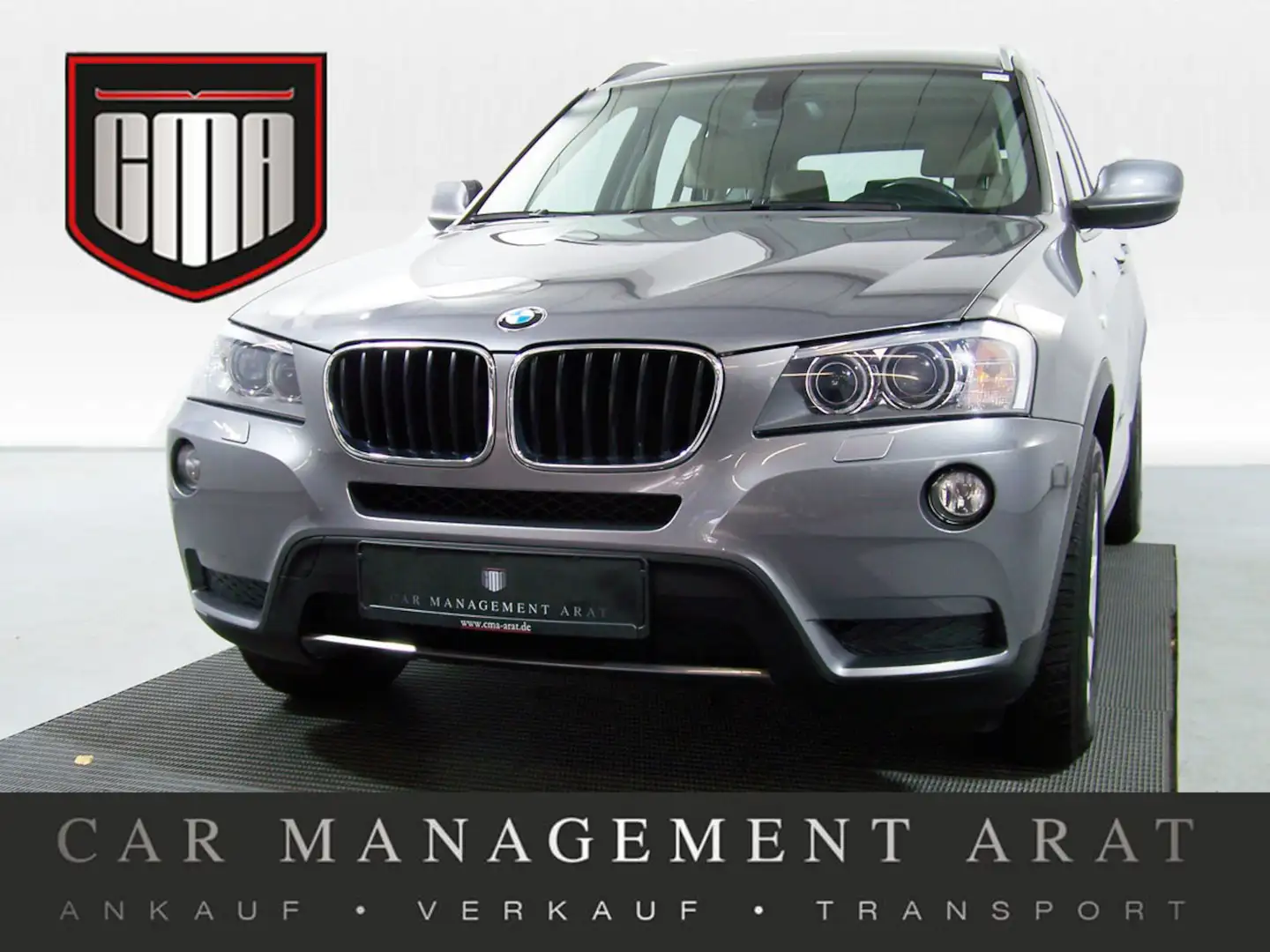 BMW X3 xDrive 20 d AUT PANORAM+BI-XEN+LEDER+ACC+SHZ Grau - 1