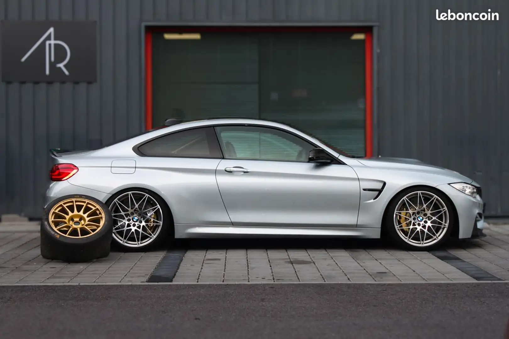 BMW M4 (f82) clubsport-tracktool Gris - 2