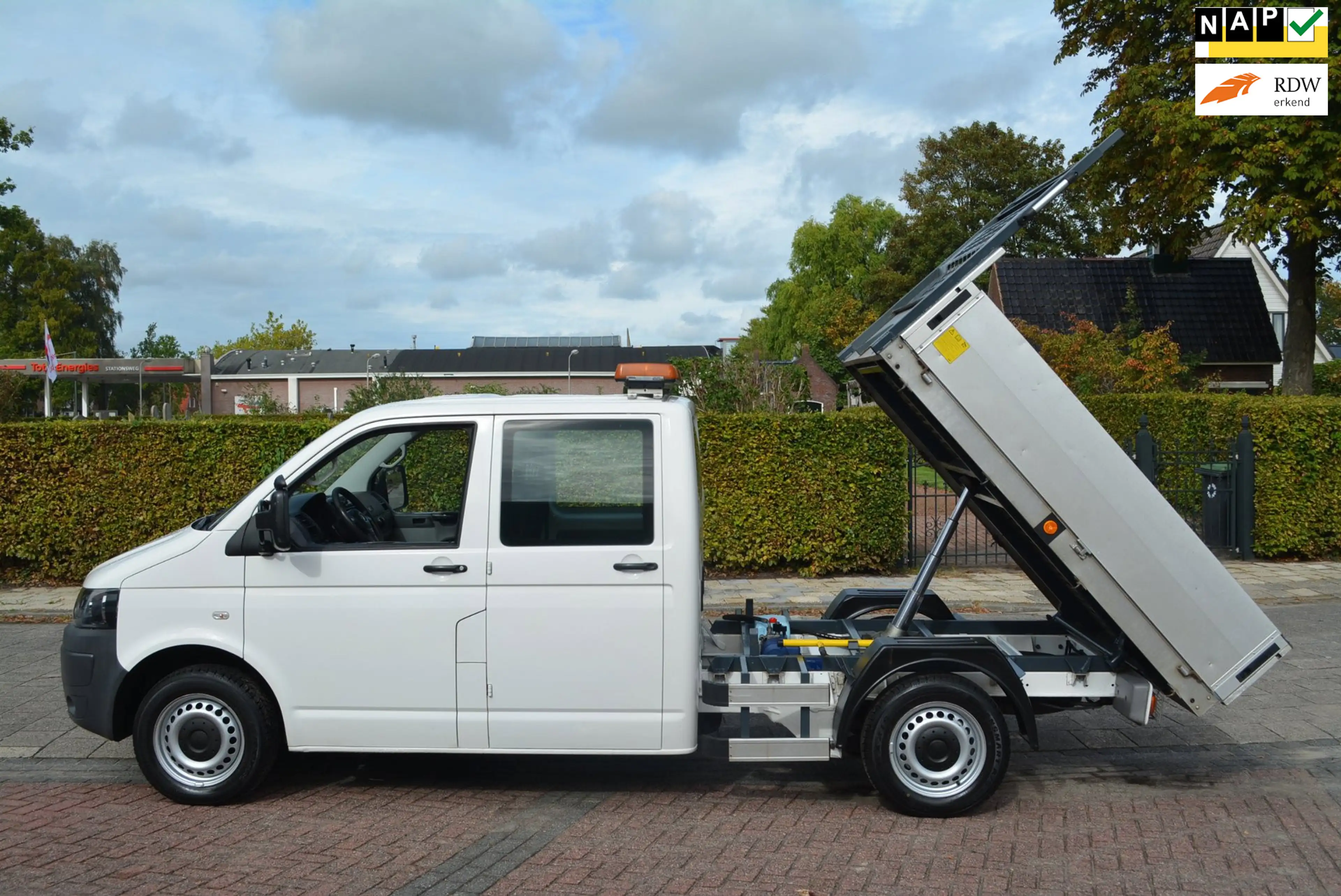 Volkswagen Transporter 2.0 TDI L2H1 DC kieper, kipper, dubbele cabine