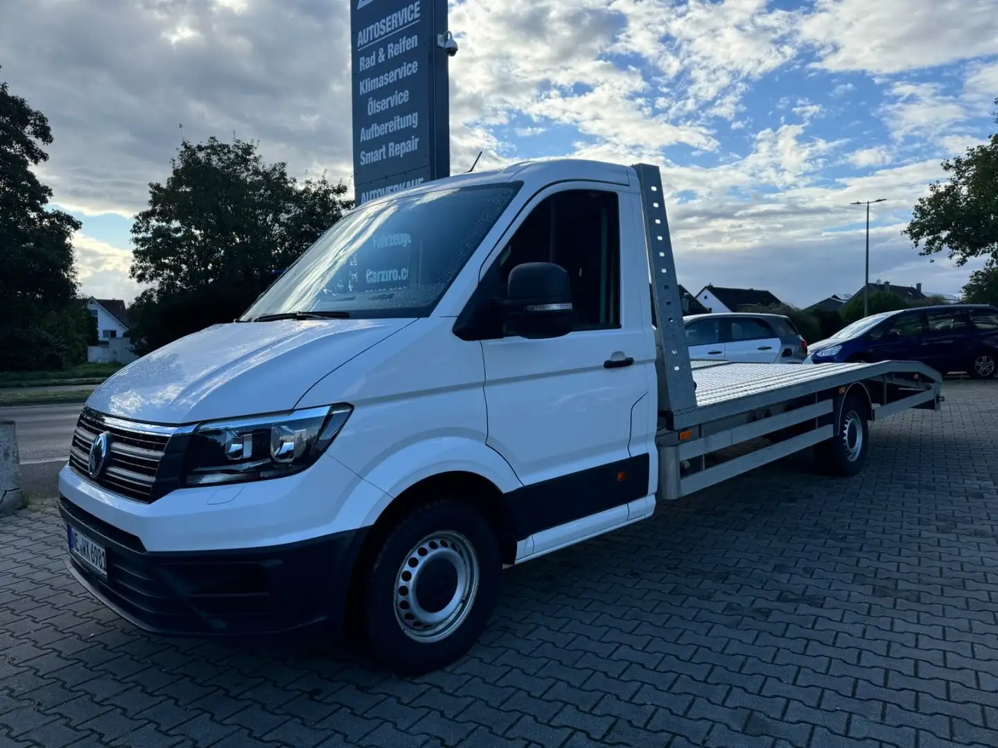 Volkswagen Crafter Pritsche Pritsche 35 lang FWD Weiß - 2