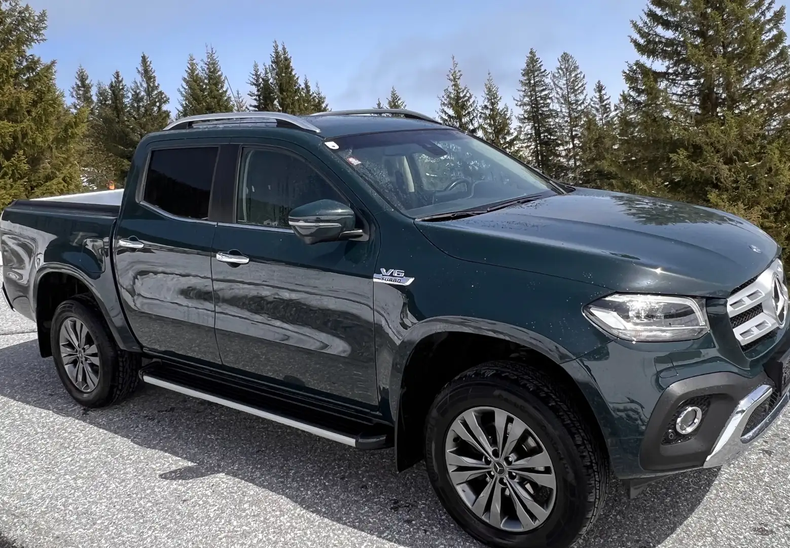 Mercedes-Benz X 350 4x4 Doppelkabine, leasingfähig Grün - 2