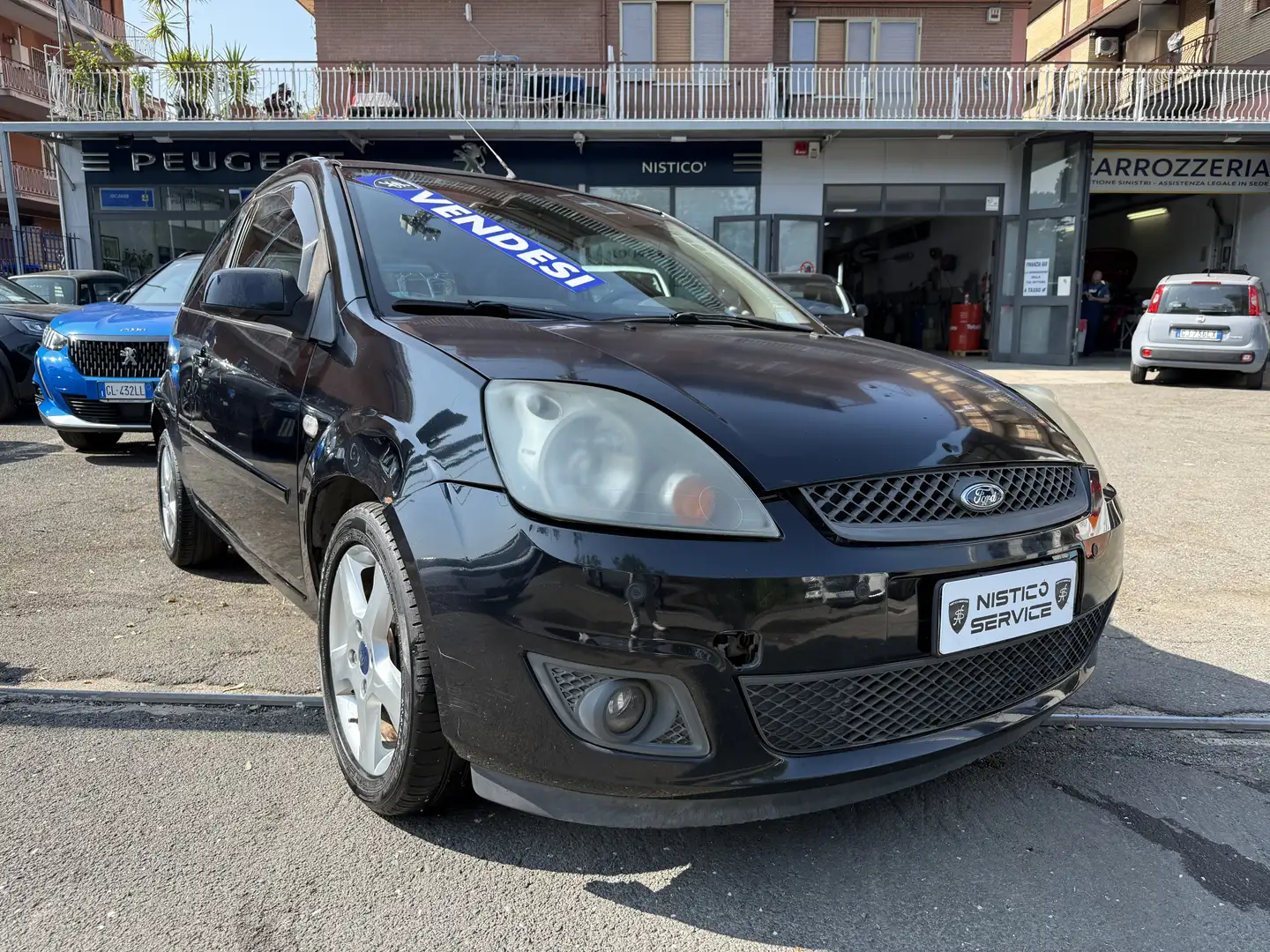 Ford Fiesta Fiesta 3p 1.4 tdci Titanium Nero - 1