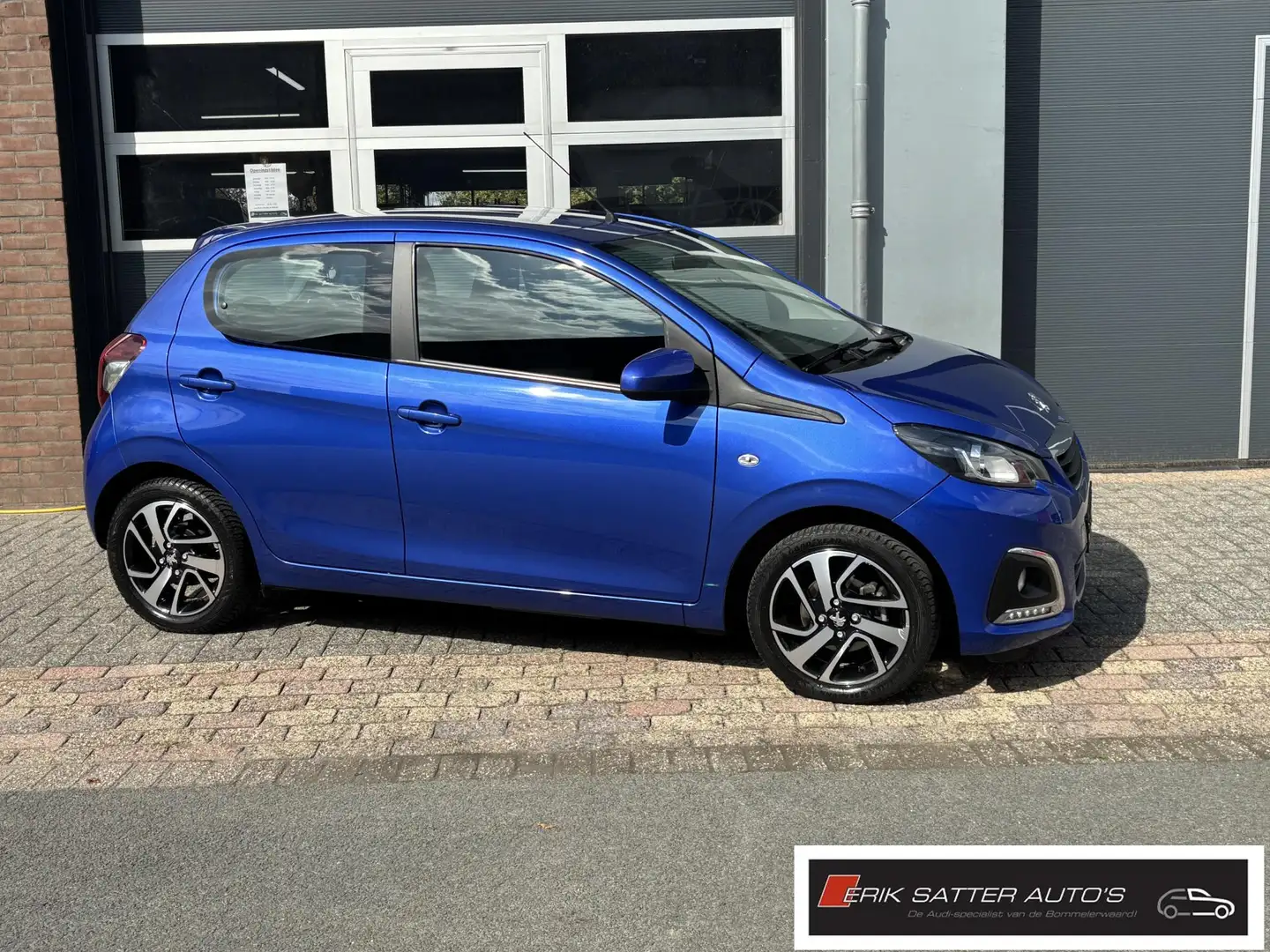Peugeot 108 1.0 e-VTi Allure LMV |App| Airco Blauw - 1