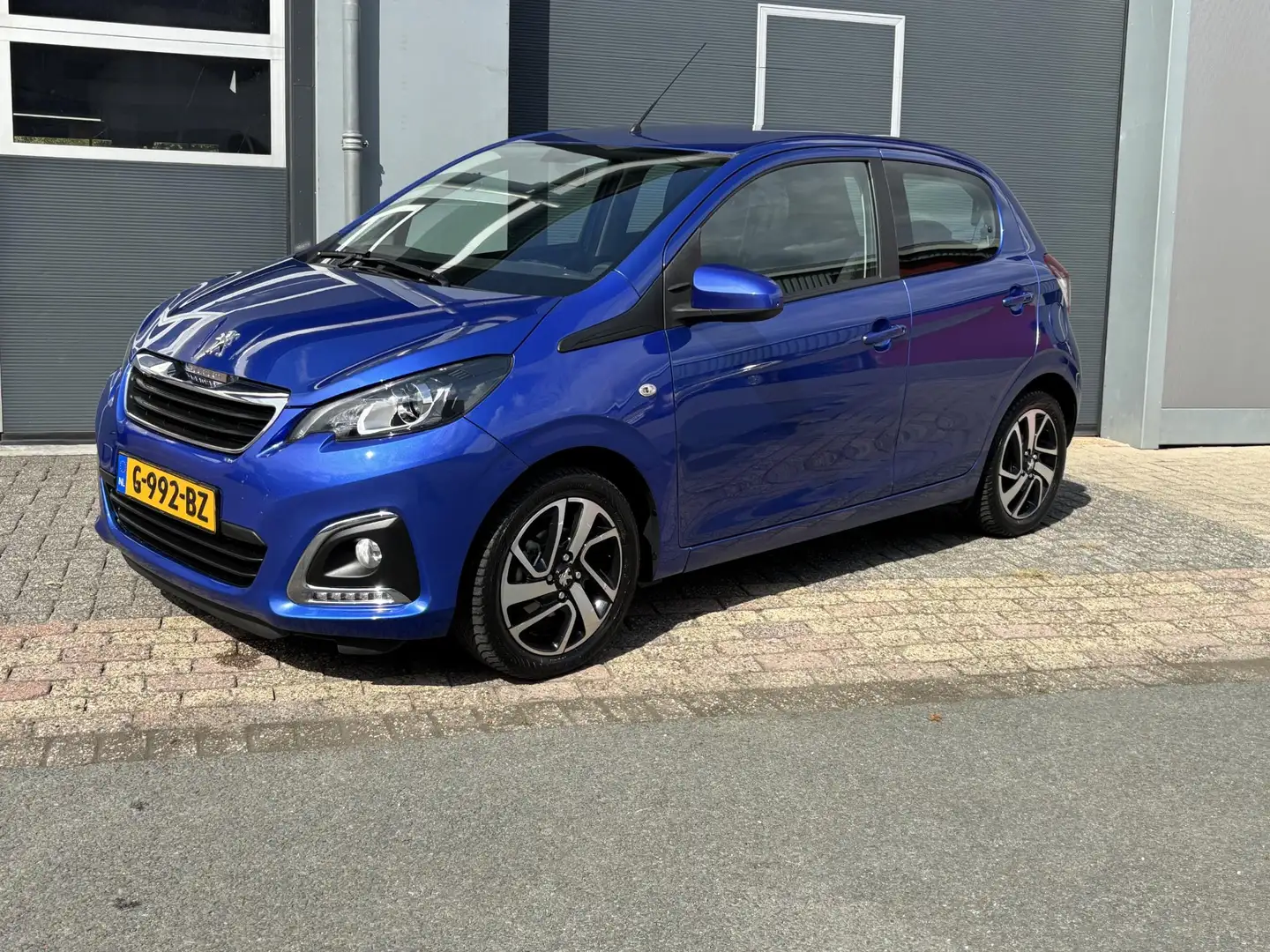 Peugeot 108 1.0 e-VTi Allure LMV |App| Airco Blauw - 2