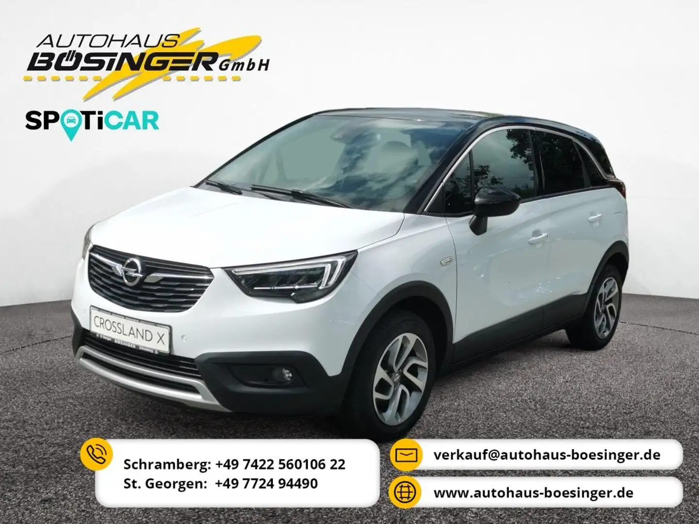Opel Crossland X Innovation Weiß - 1