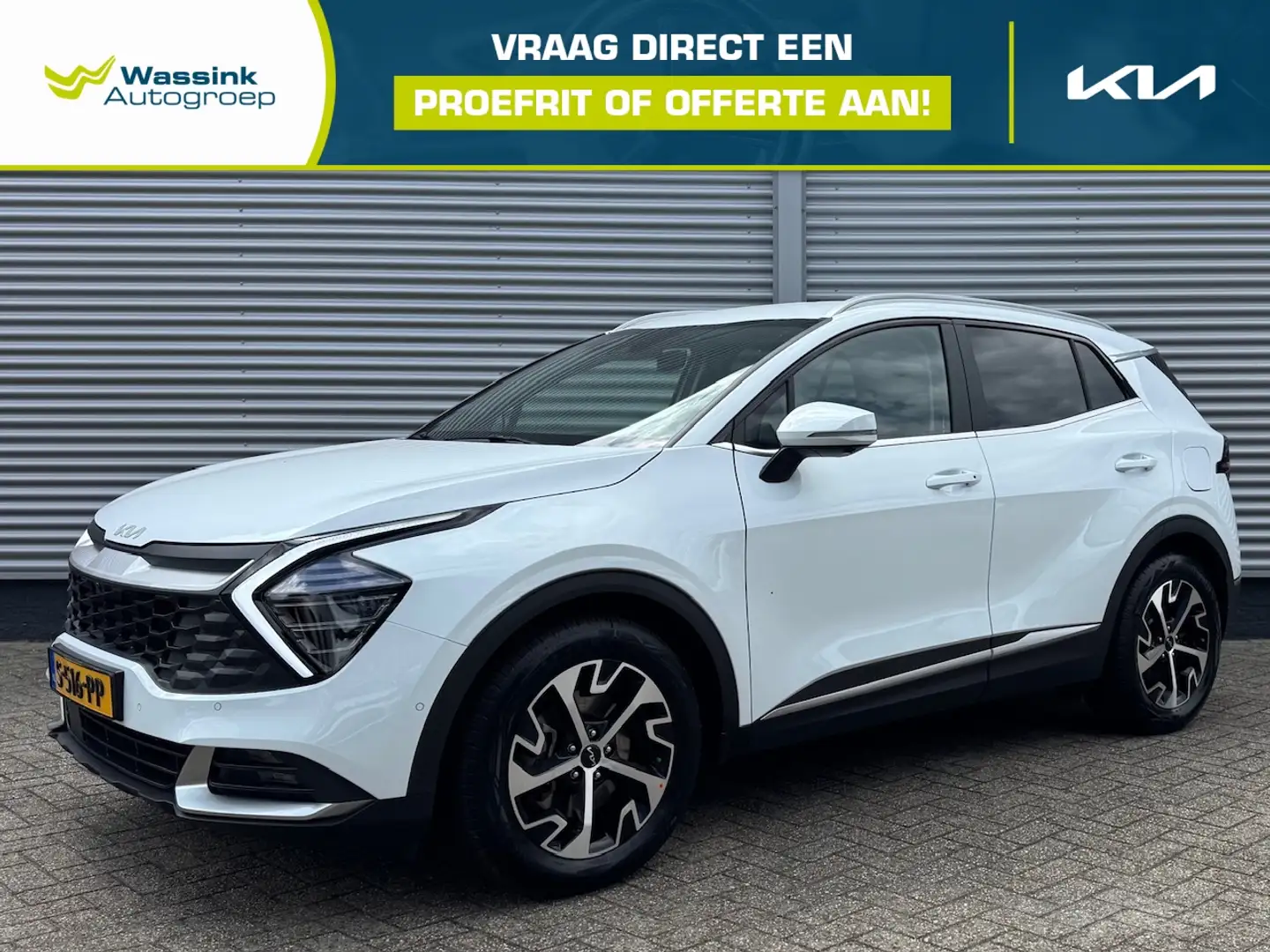 Kia Sportage 1.6 T-GDi 230pk Hybrid AT6 DynamicPlusLine AWD | T Blanco - 1