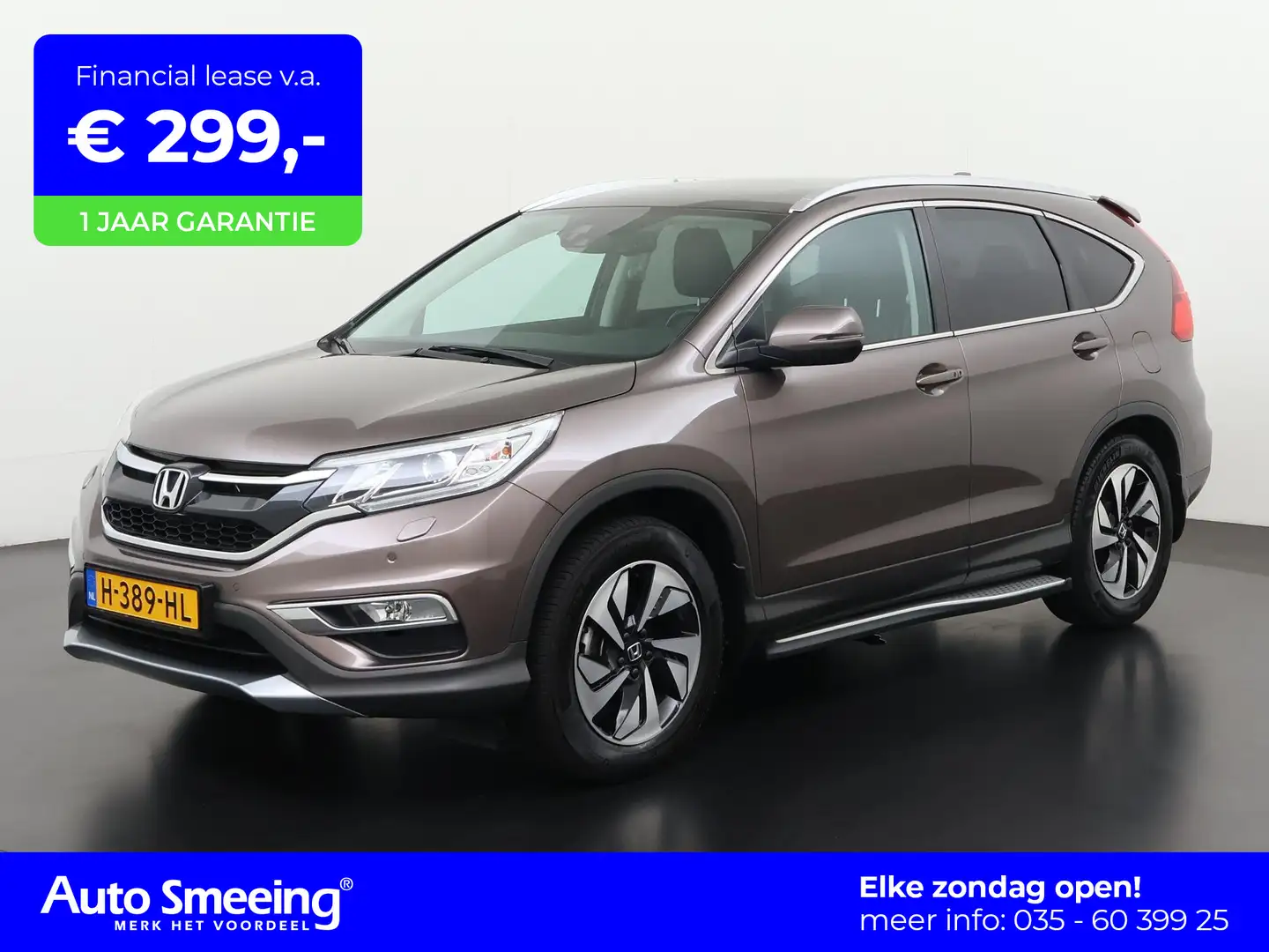 Honda CR-V 2.0 4WD Executive | Panoramadak | Trekhaak | Memor Bruin - 1
