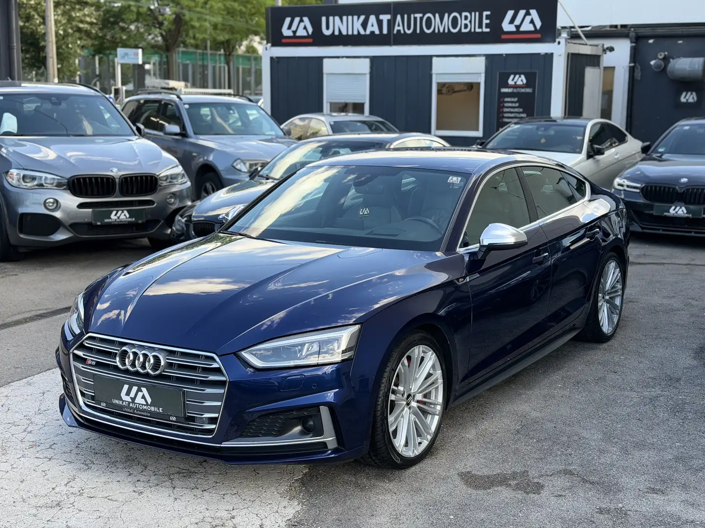 Audi S5 S5  3,0TFSI *SZH*HUD*MASSAGE*ACC* Blau - 1