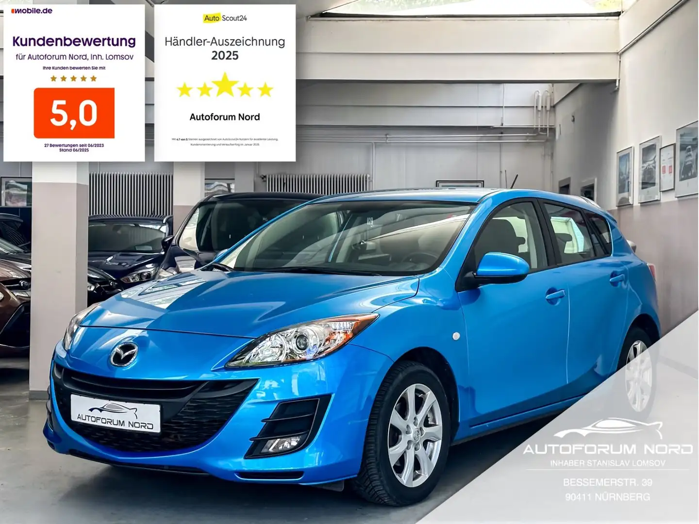 Mazda 3 Lim. Center-Line *ABS Leuchtet*Kein TÜV* Bleu - 1