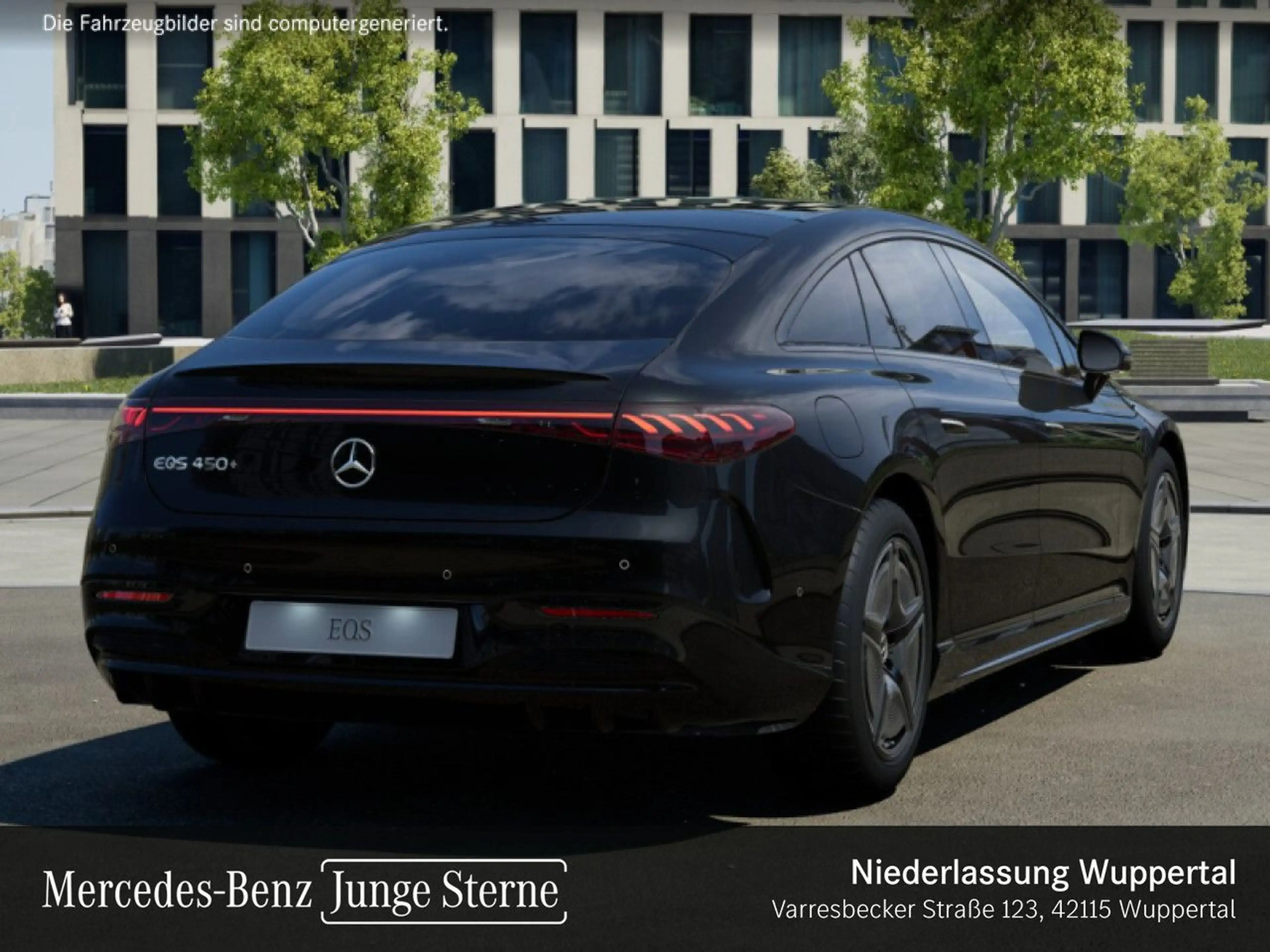 Mercedes-Benz EQS 450 AMG Fahrass WideScreen Airmat Pano Distr. — photo 5