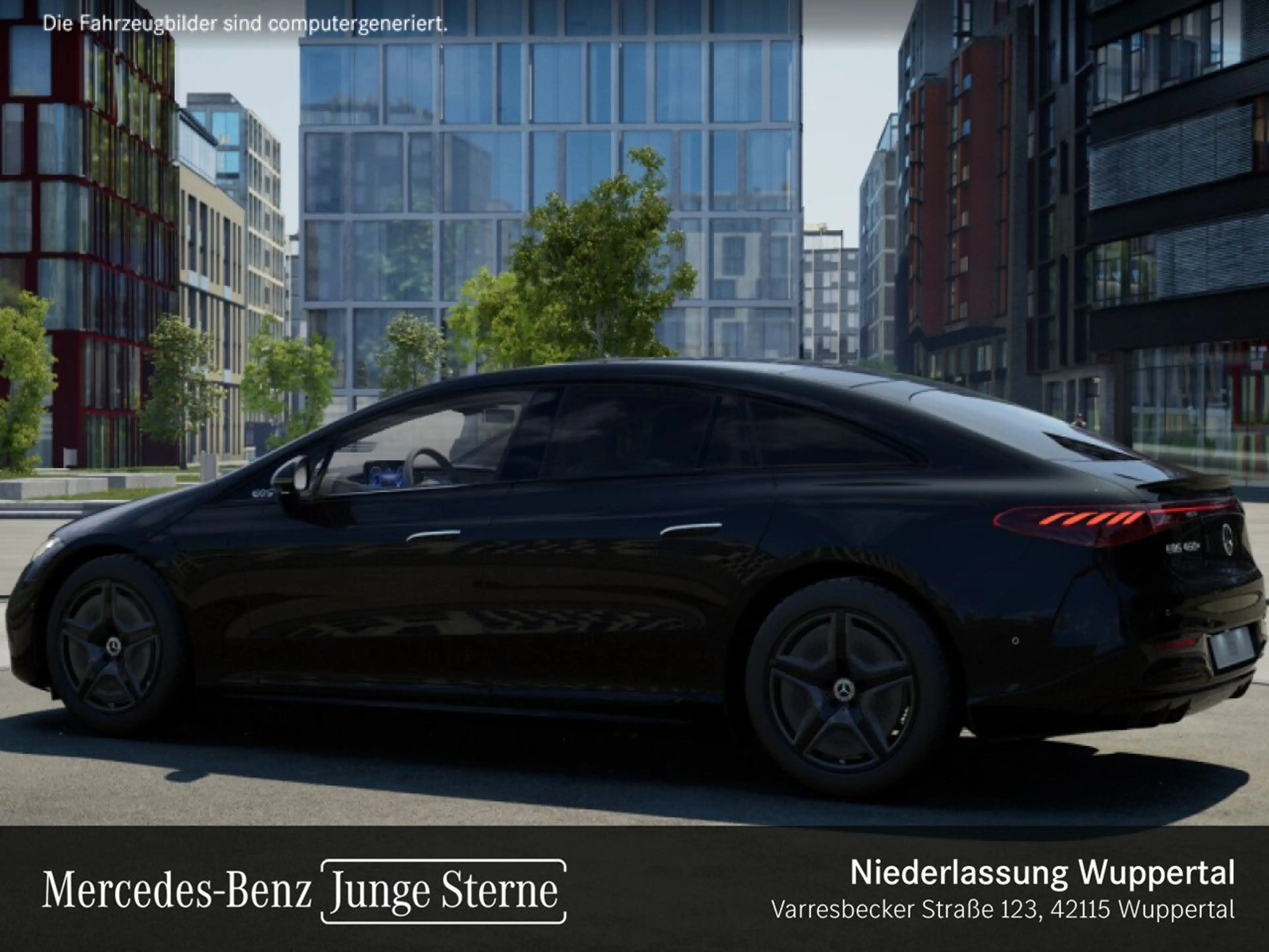Mercedes-Benz EQS 450 AMG Fahrass WideScreen Airmat Pano Distr. — photo 15