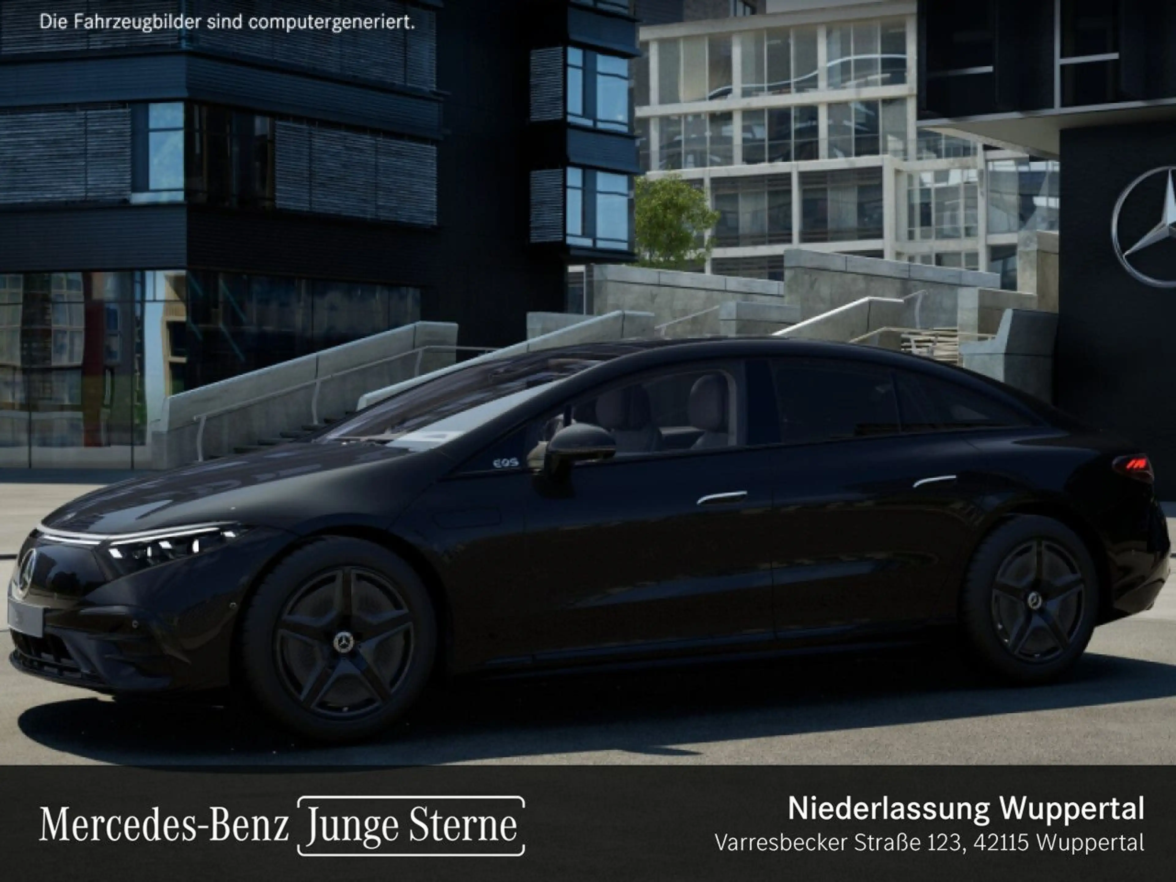 Mercedes-Benz EQS 450 AMG Fahrass WideScreen Airmat Pano Distr. — photo 3