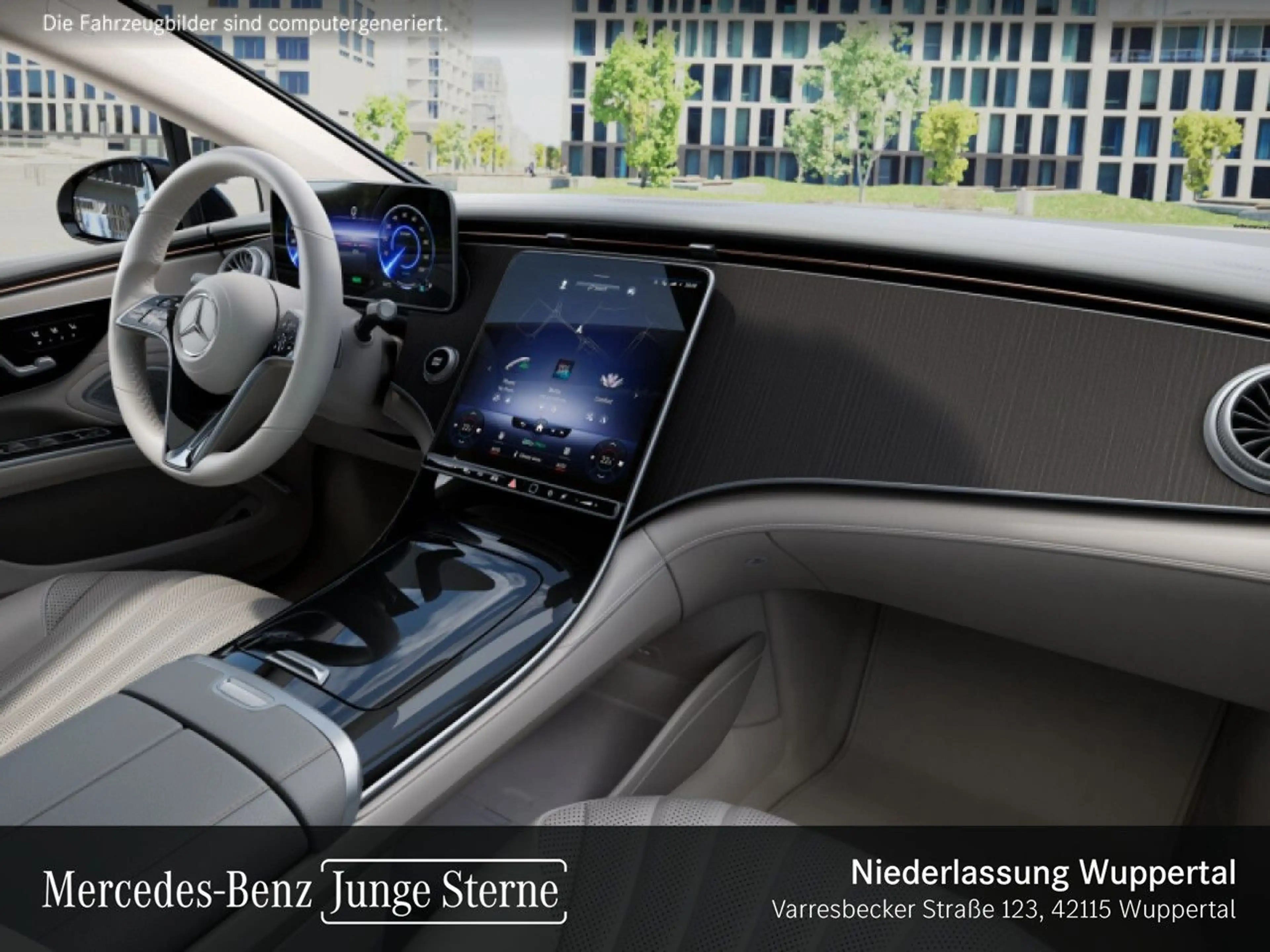 Mercedes-Benz EQS 450 AMG Fahrass WideScreen Airmat Pano Distr. — photo 11