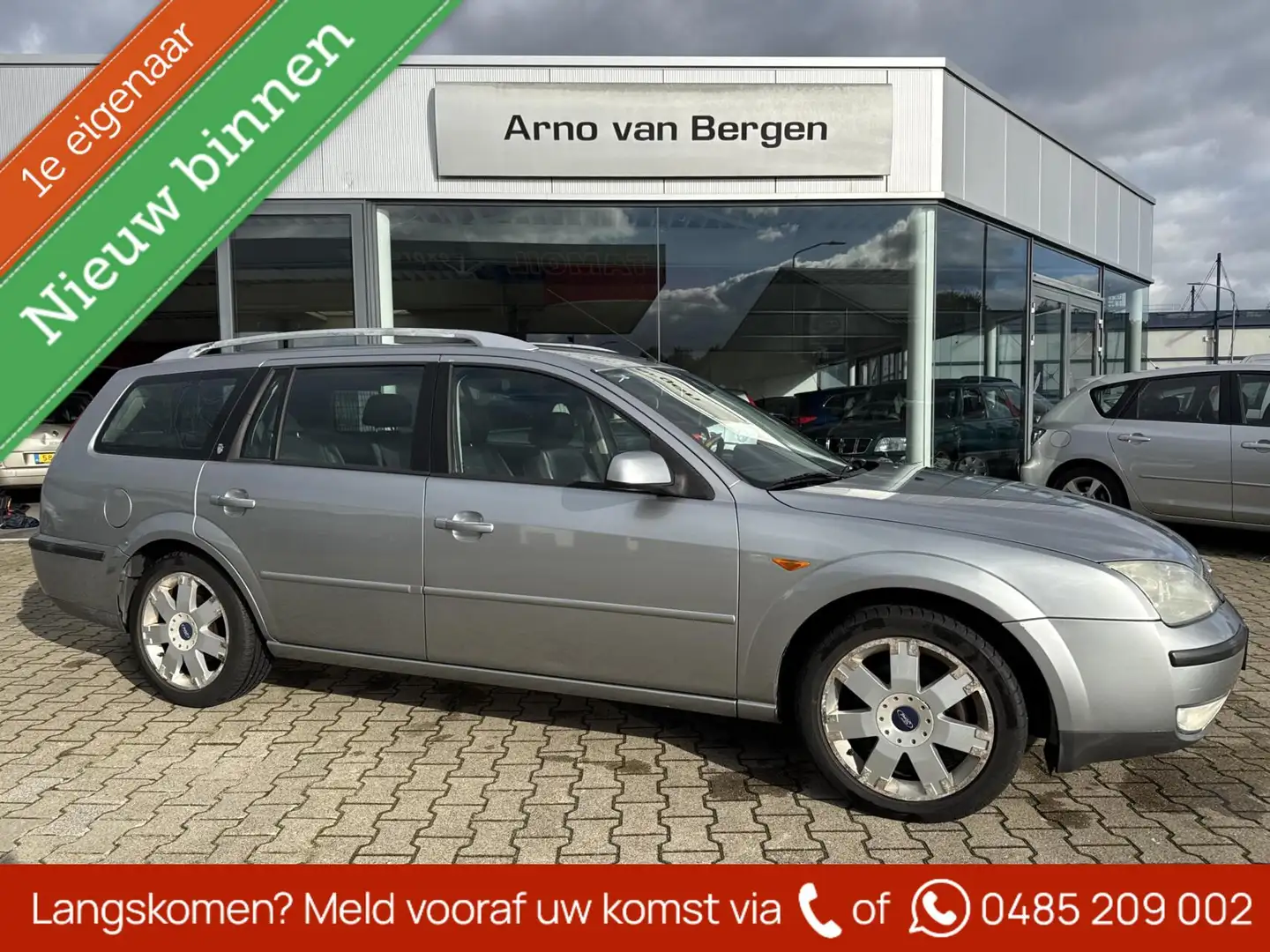Ford Mondeo Wagon 2.0-16V Ghia Executive, leder/alcantara, cli Grau - 1