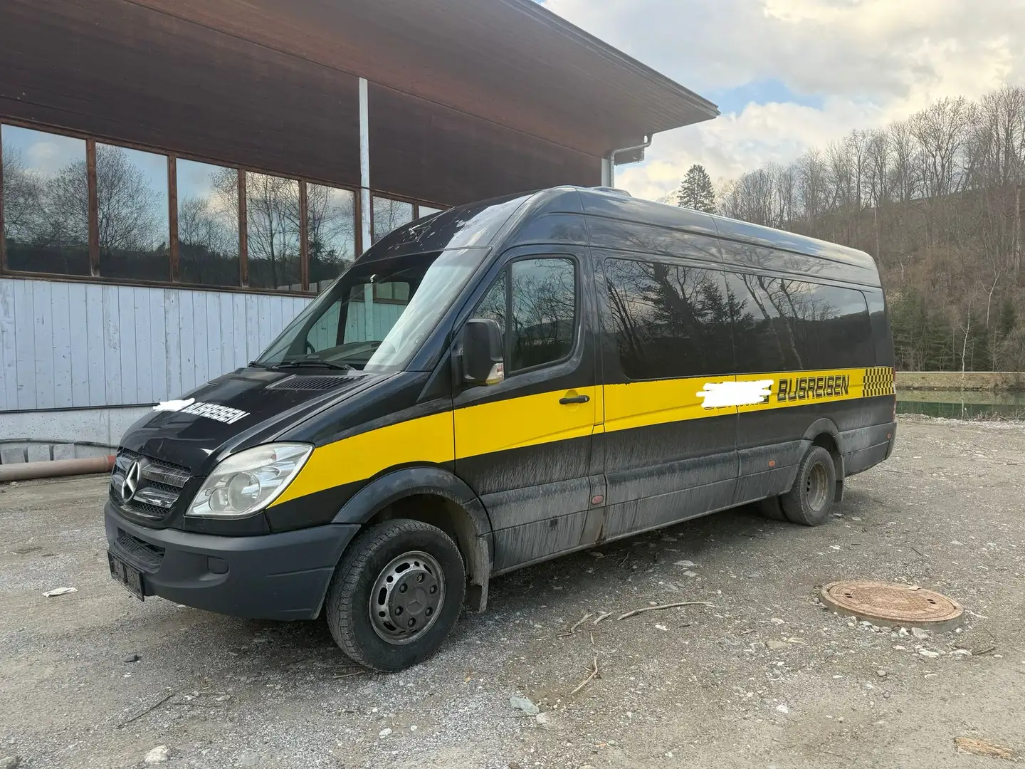 Mercedes-Benz Sprinter 516cdi 21sitzer Export Schwarz - 2