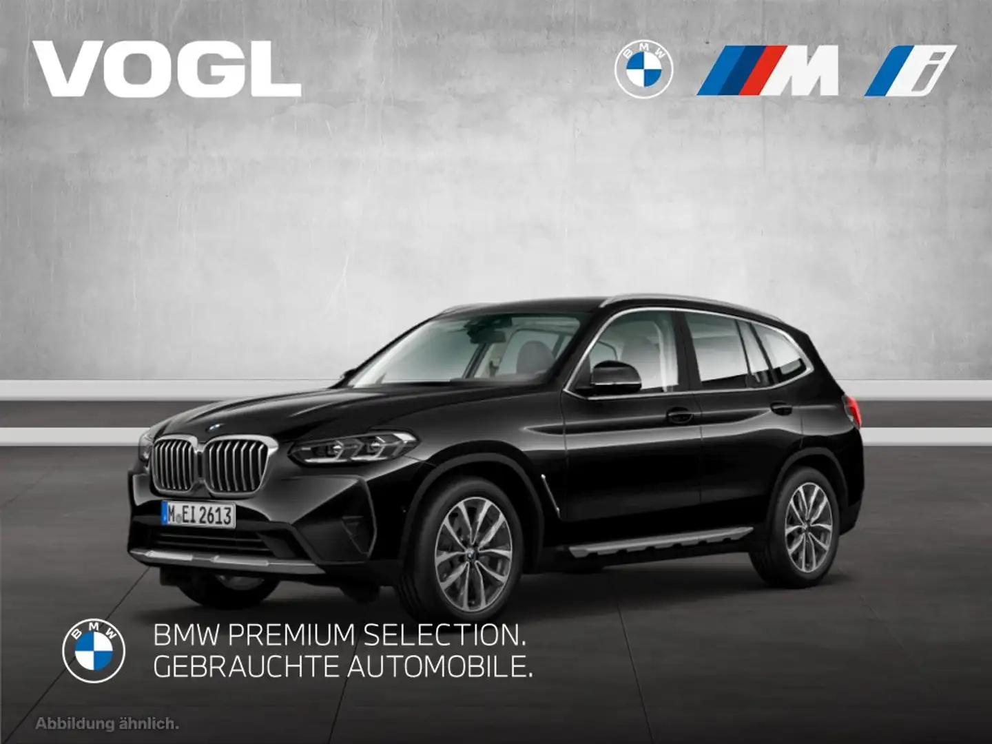 BMW X3 xDrive20d AHK SHZ LED DAB Schwarz - 1