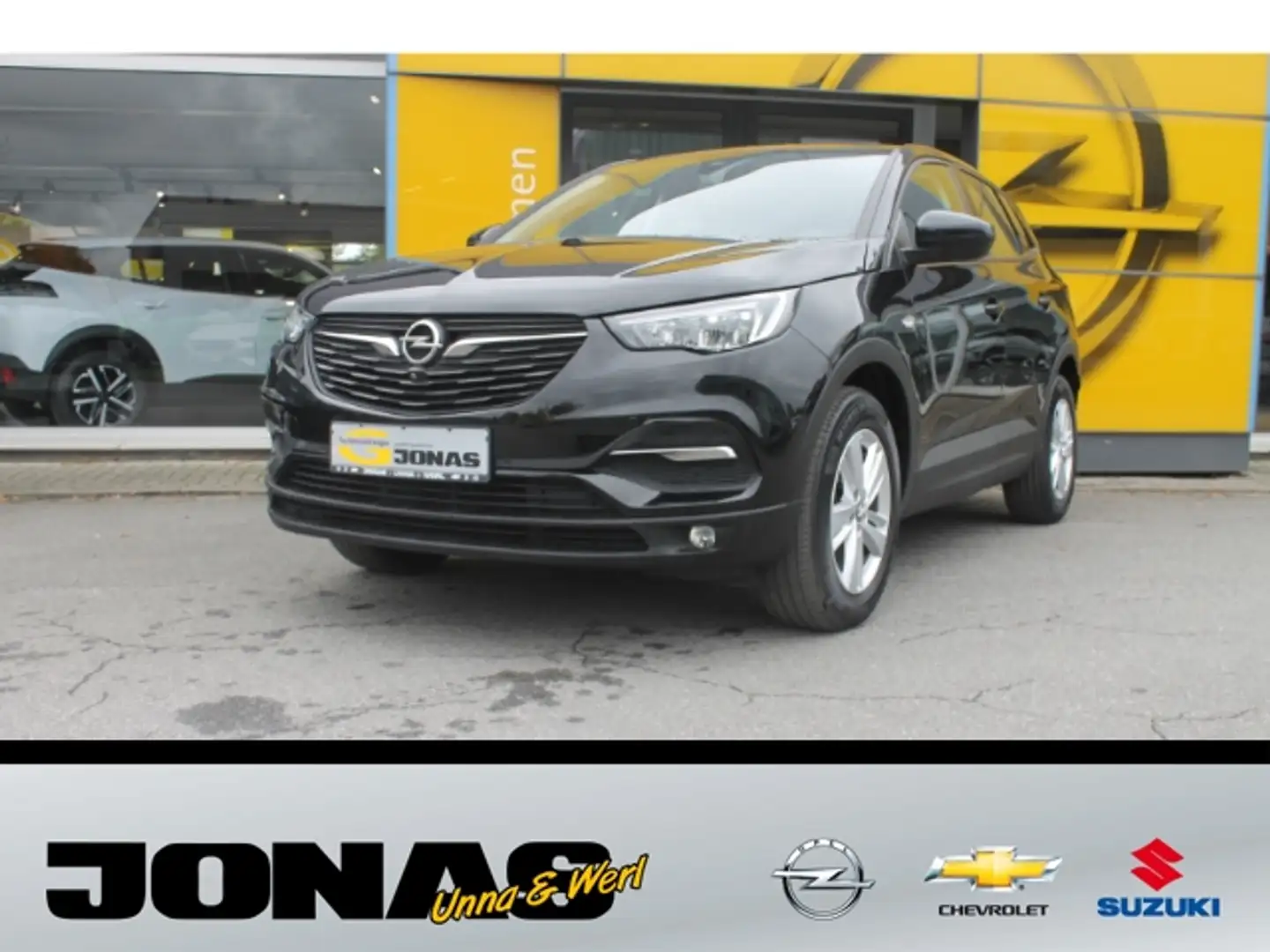 Opel Grandland 1.5D AT Business Edition AHK Navi RKamera Zwart - 1