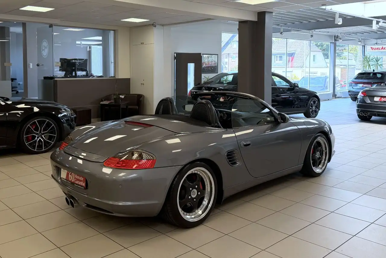 PORSCHE BOXSTER S 260 ch BVA - SELLERIE CUIR - JANTES EXCLUSIVES 18" - PACK SPORT