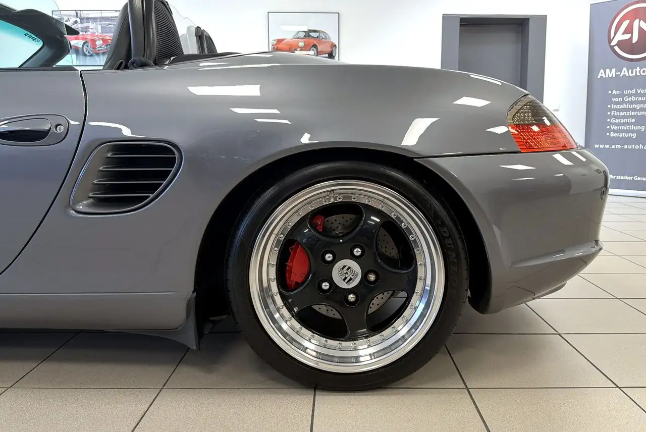 PORSCHE BOXSTER S 260 ch BVA - SELLERIE CUIR - JANTES EXCLUSIVES 18" - PACK SPORT