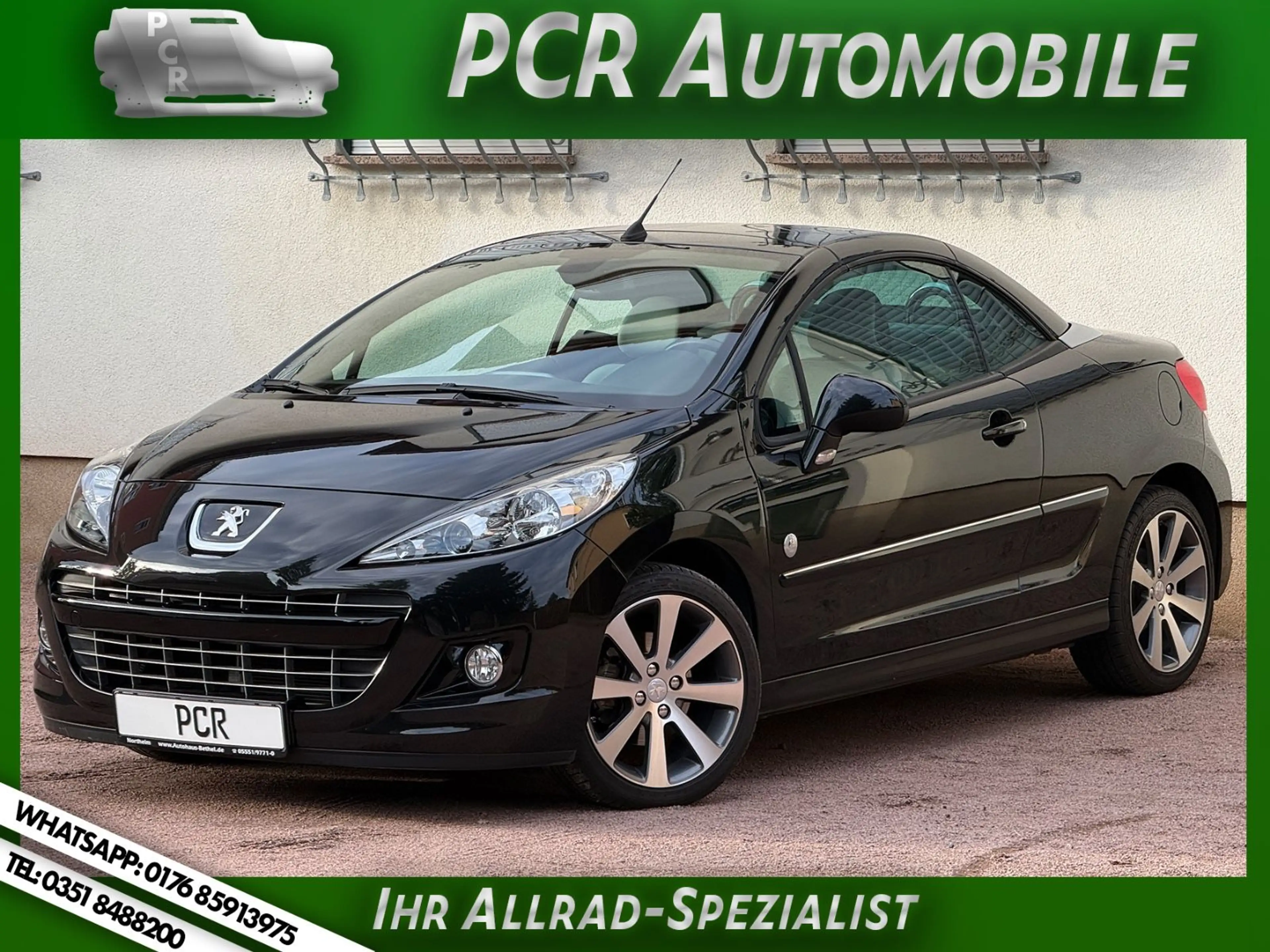 Peugeot 207 CC Cabrio Roland Garros PDC BLUETOOTH