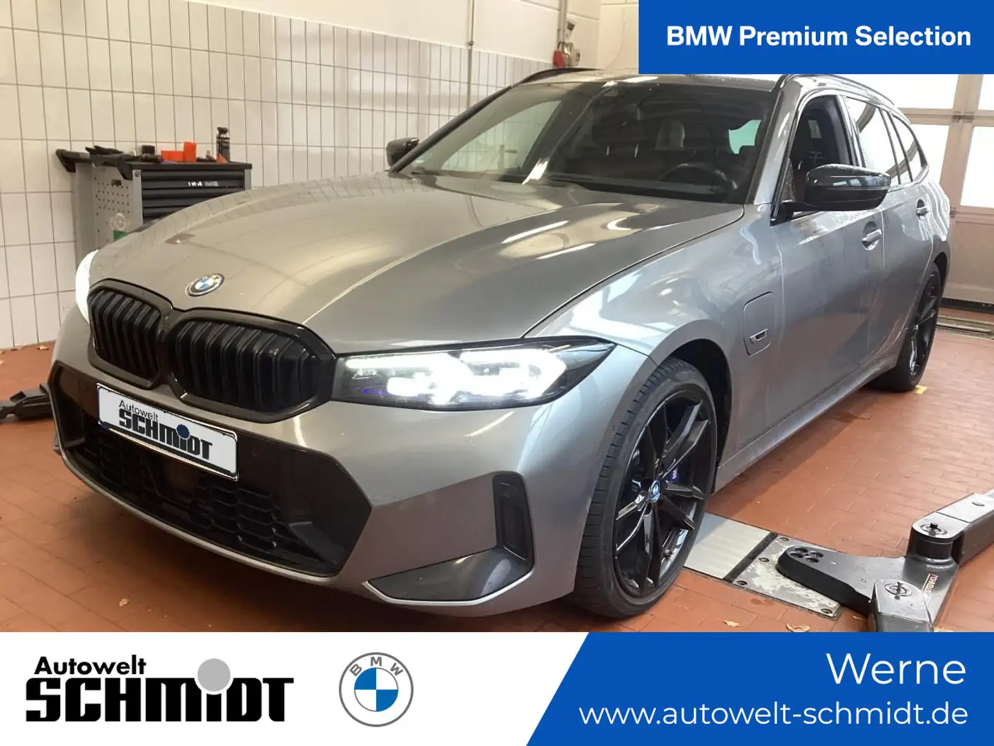BMW 330 e Touring M Sportpaket + 2Jahre-BPS.-GARANTIE Grau - 1