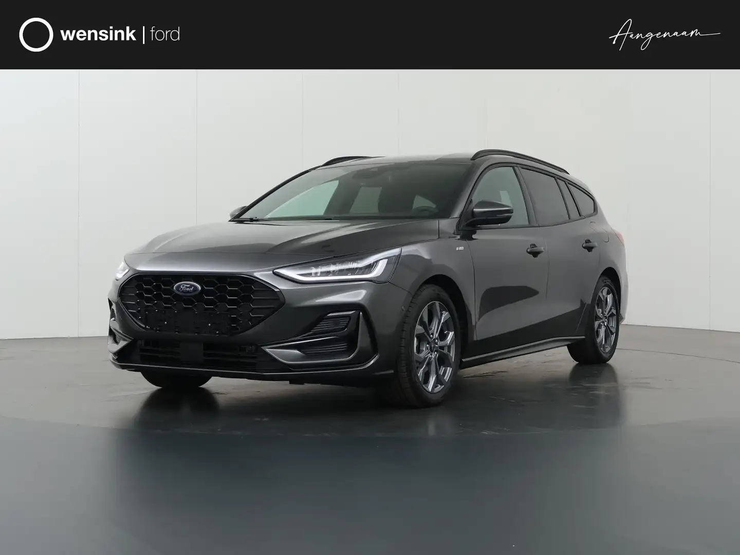 Ford Focus Wagon ST-Line 1.0 Ecoboost Hybrid 125PK | Nieuw | Grijs - 1