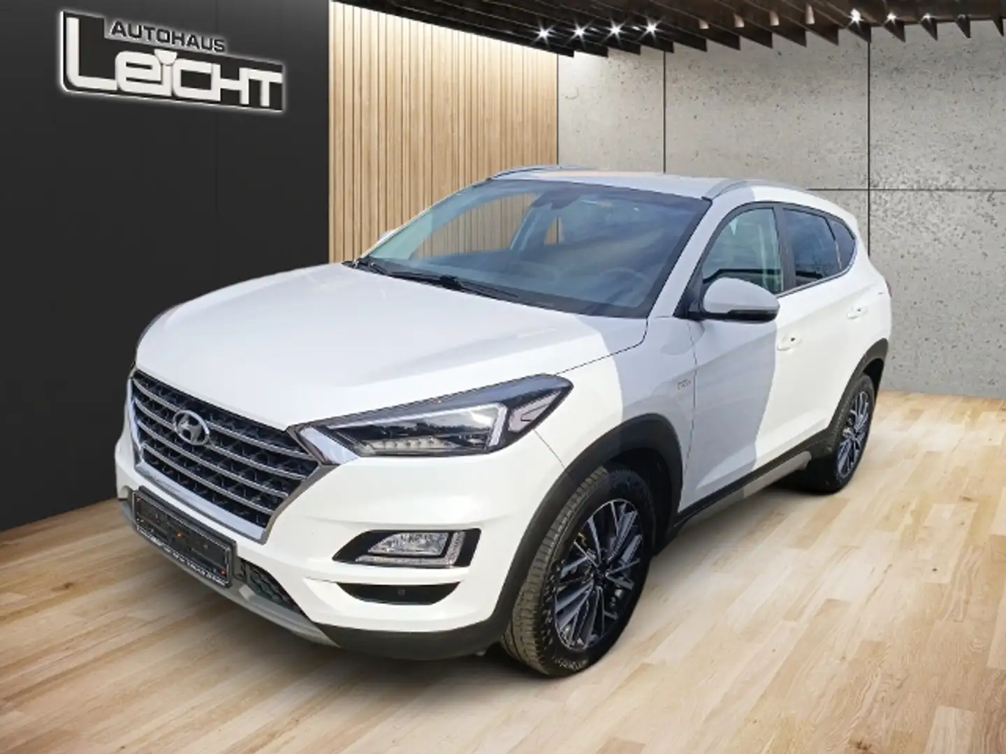 Hyundai TUCSON FL 1.6 GDi Turbo 7-DCT 2WD STYLE KRELL Wit - 1
