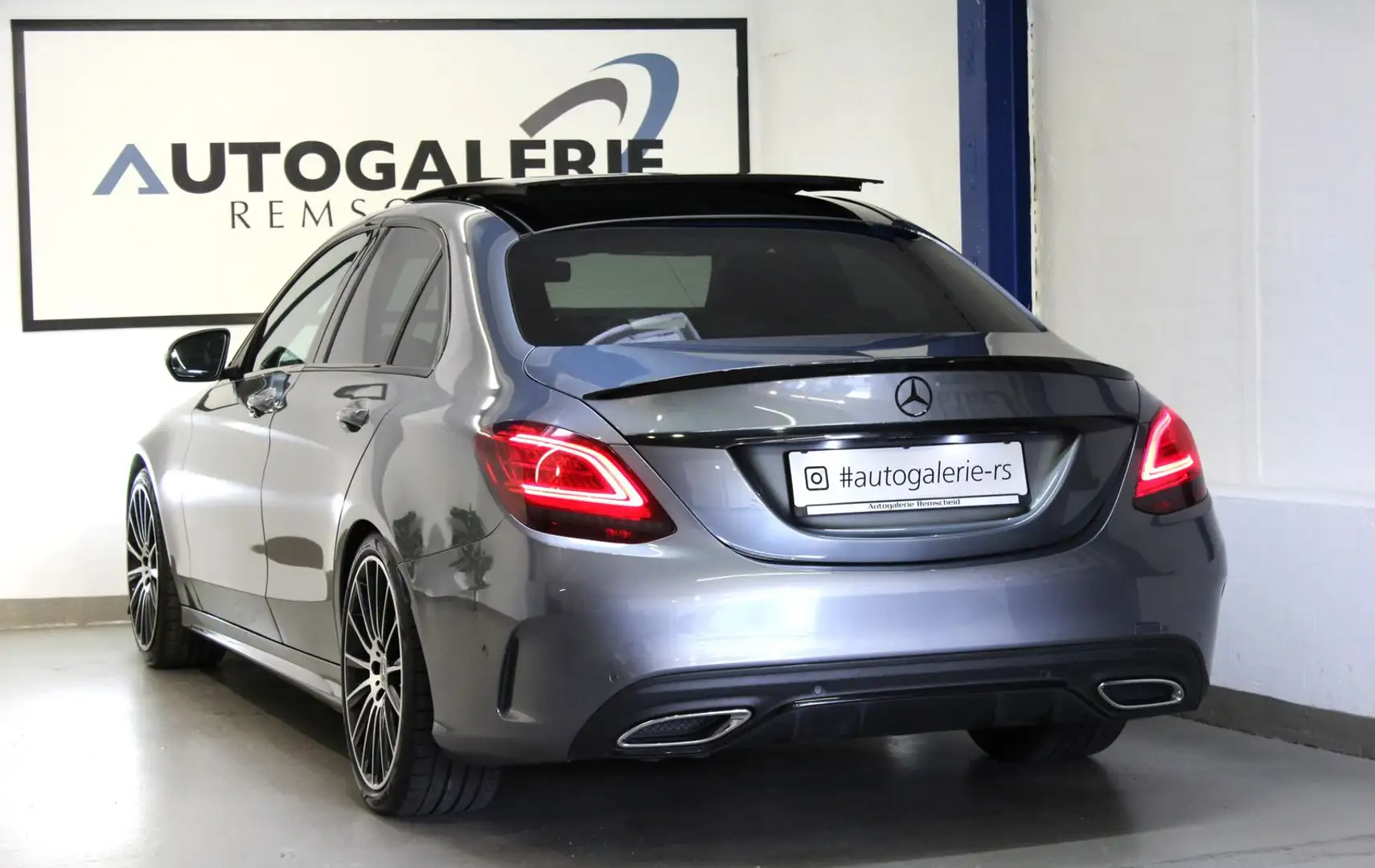 Mercedes-Benz C 220 d 4M *AMG LINE*VIRTUAL*PANO*M.BEAM*BURMES* Grau - 1