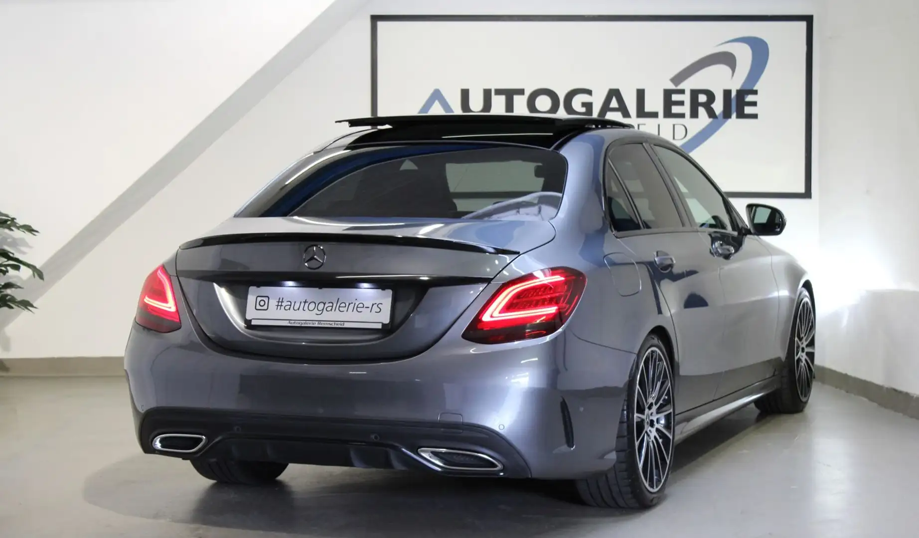 Mercedes-Benz C 220 d 4M *AMG LINE*VIRTUAL*PANO*M.BEAM*BURMES* Grau - 2