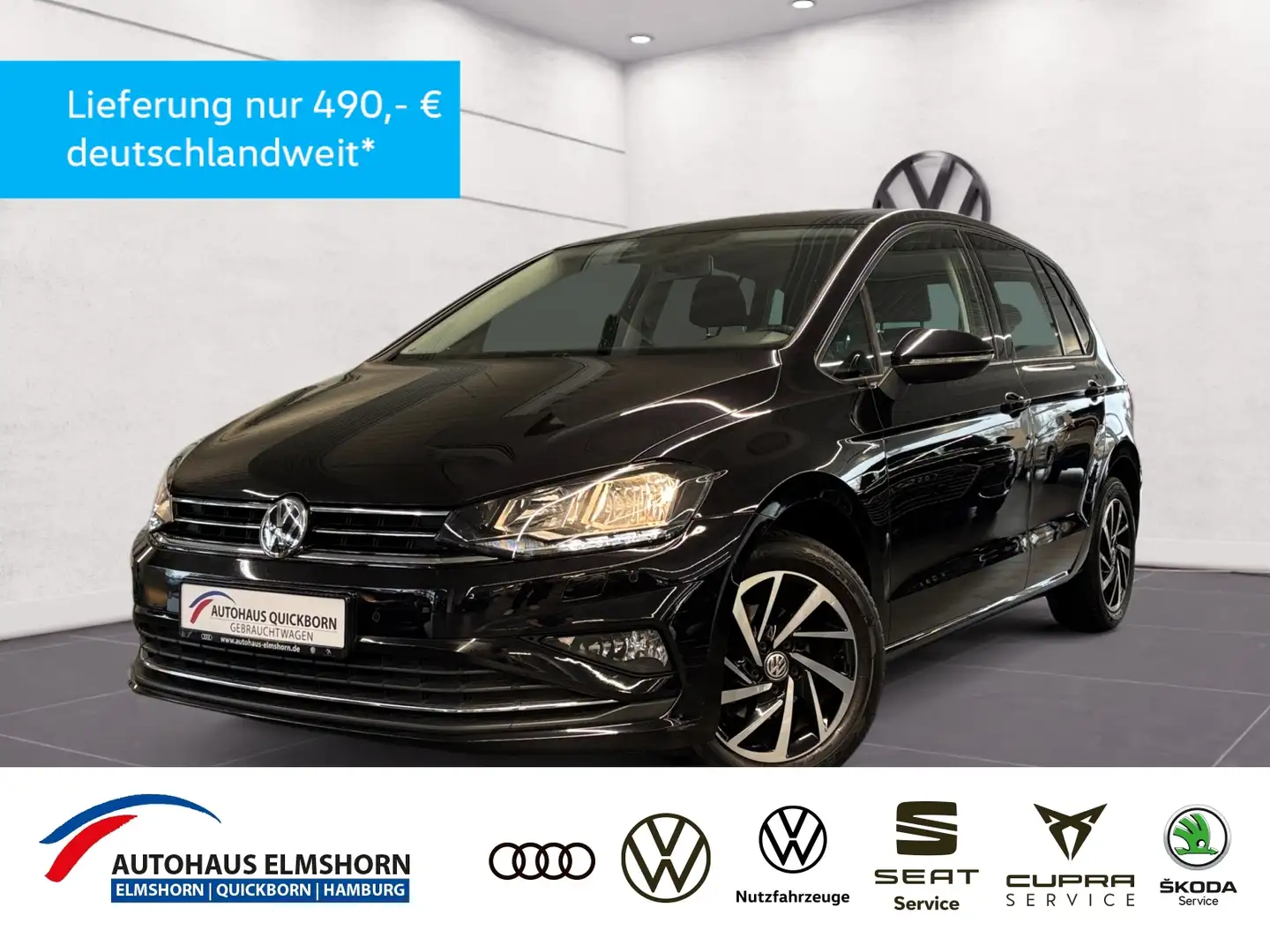 Volkswagen Golf Sportsvan Join 1.0 TSI NAVI SHZ KLIMA GJR Schwarz - 1