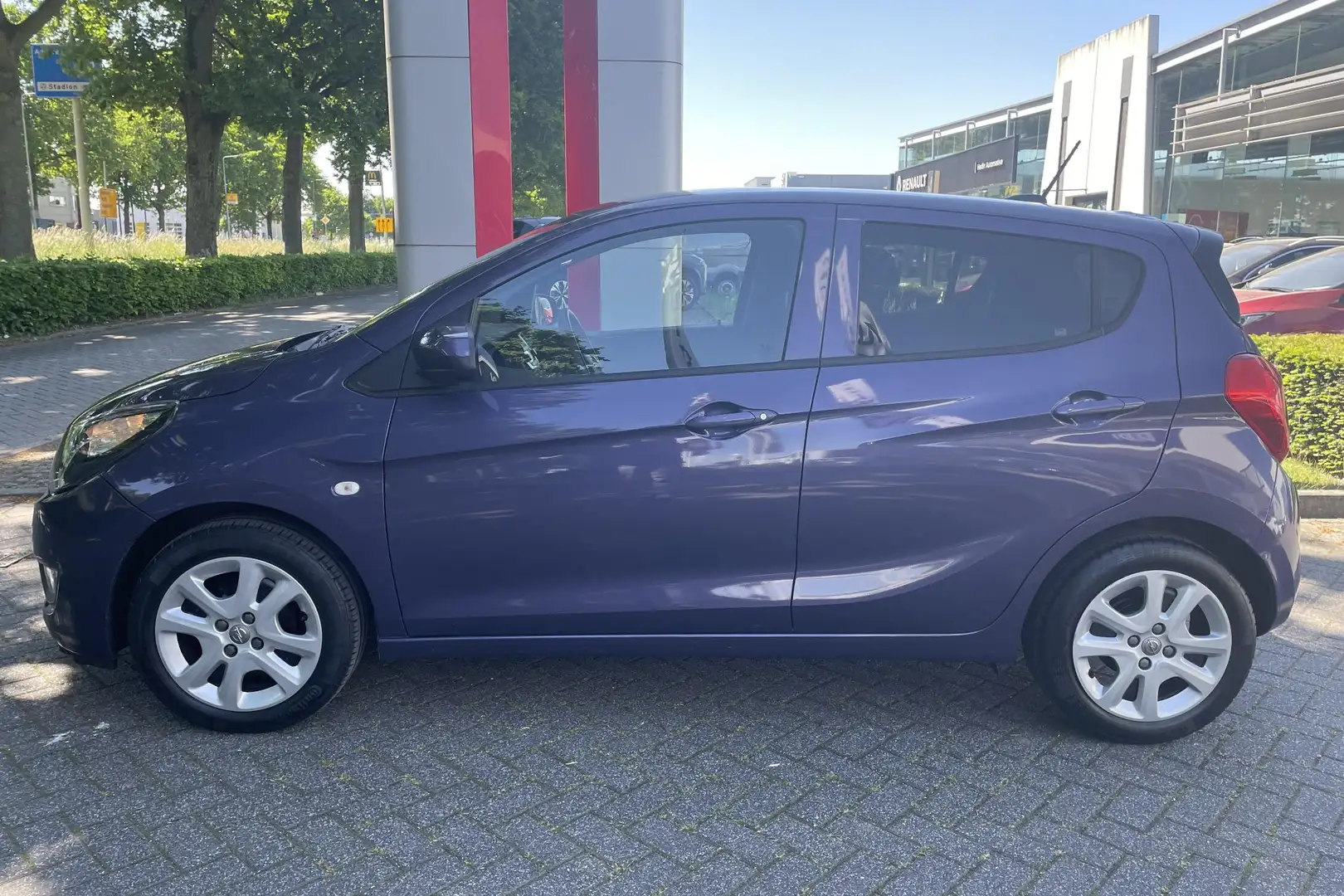Opel Karl 1.0 ecoFLEX Edition Lm Velgen | Airco | Bluetooh Фиолетовый - 2