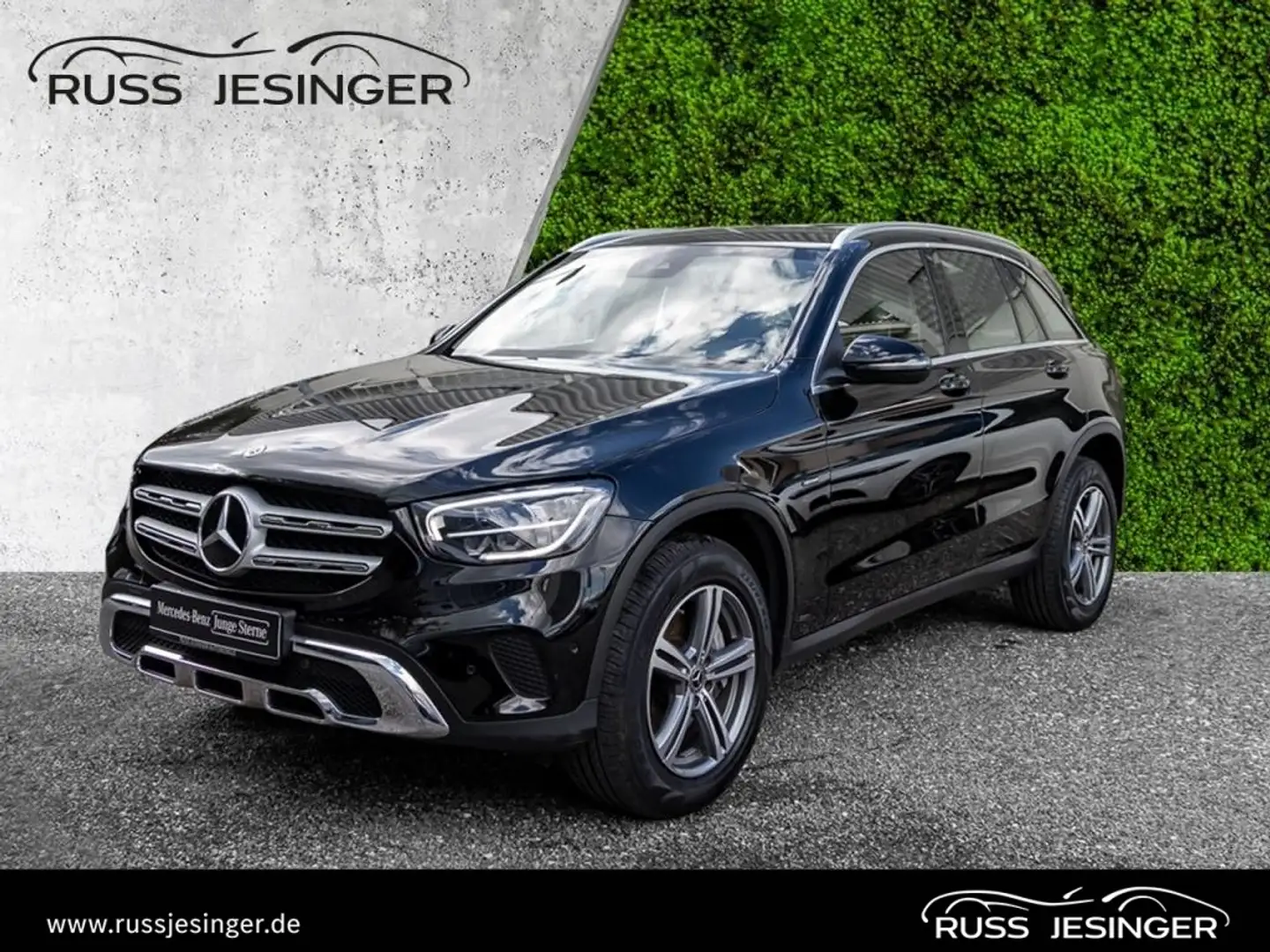 Mercedes-Benz GLC 300 e 4M *AHK*Cam*Distr*LED*TotW*MBUX*Navi* Noir - 1